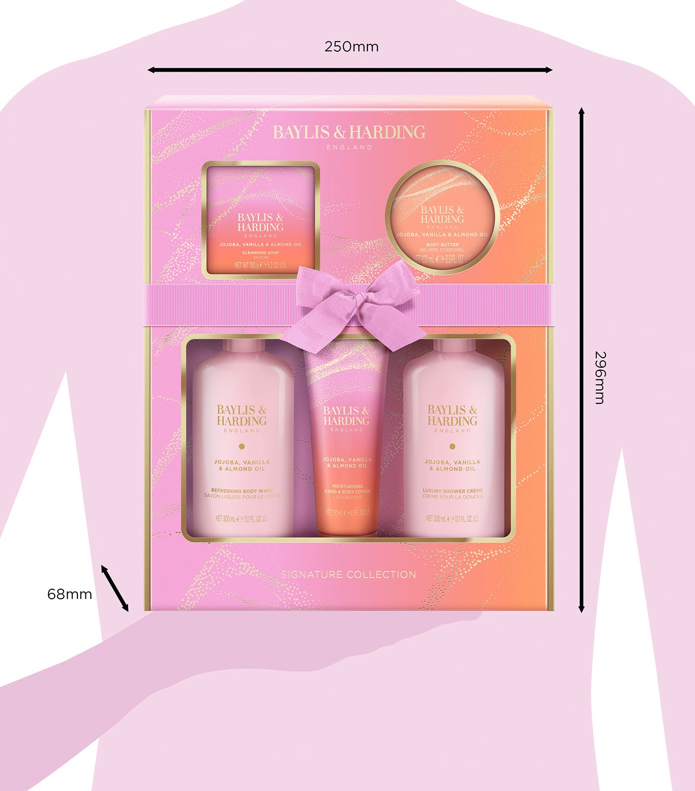 Jojoba, Vanilla & Almond Perfect Pamper Gift Set