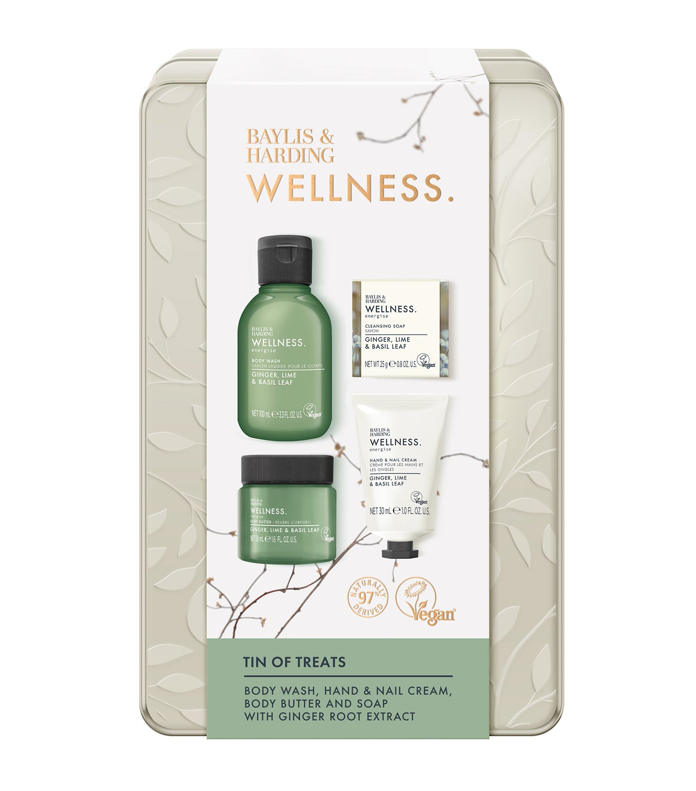 Wellness Tin of Treats Gift Set