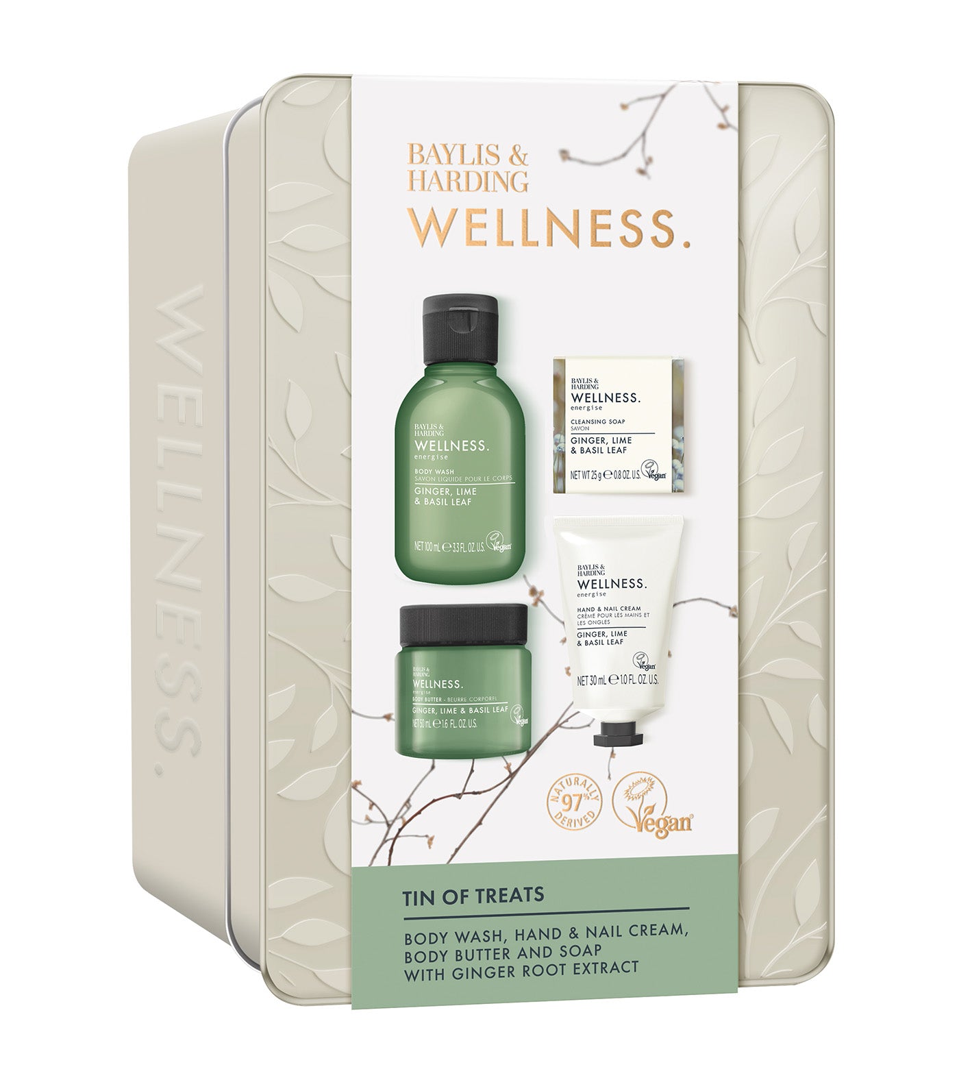 Wellness Tin of Treats Gift Set