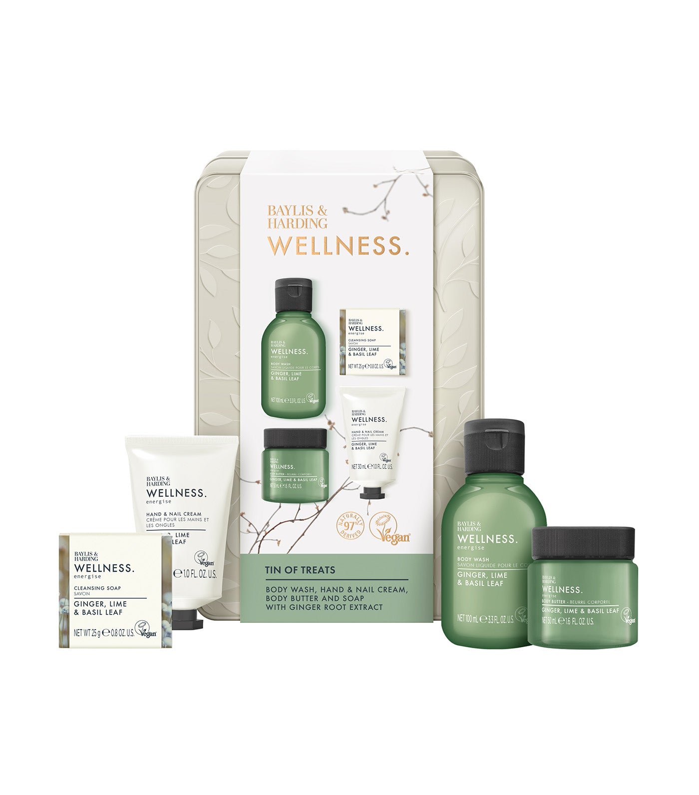 Wellness Tin of Treats Gift Set