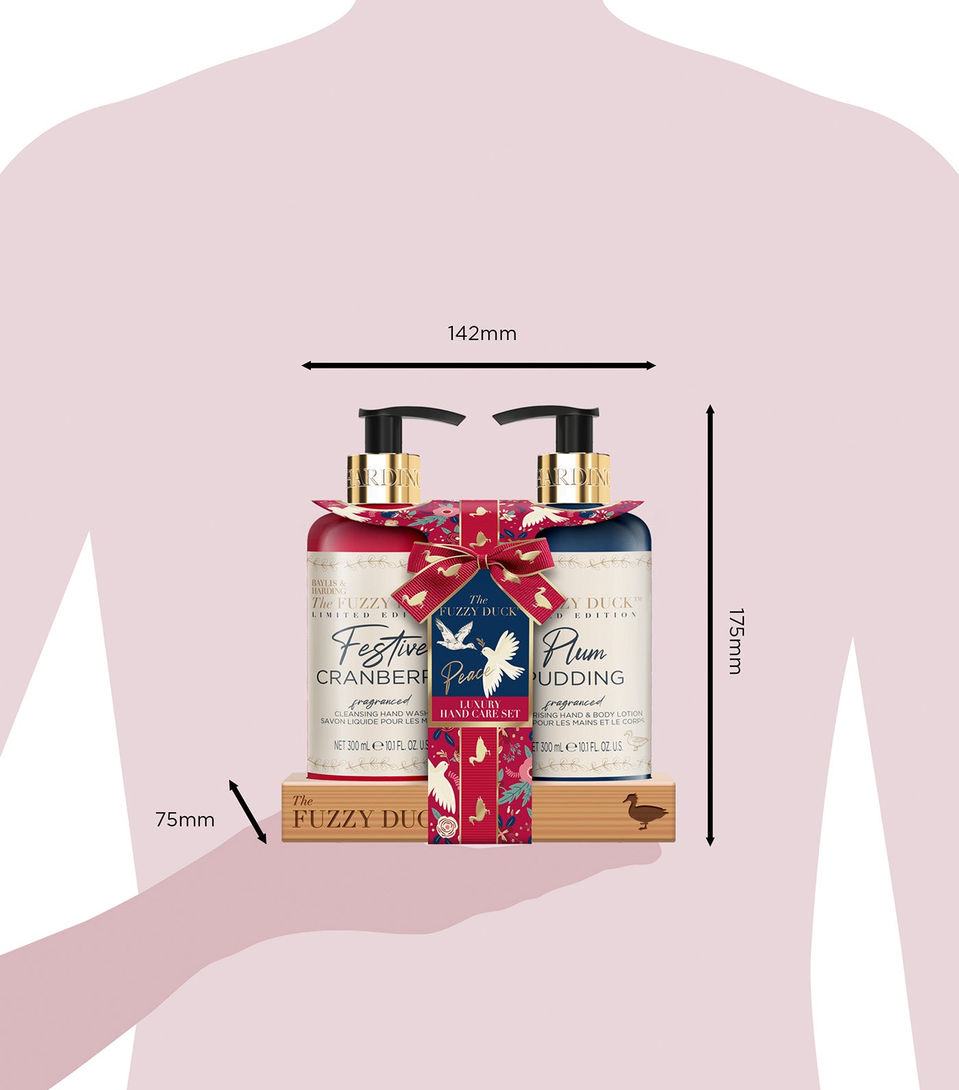 The Fuzzy Duck Winter Wonderland Luxury Hand Care Gift Set