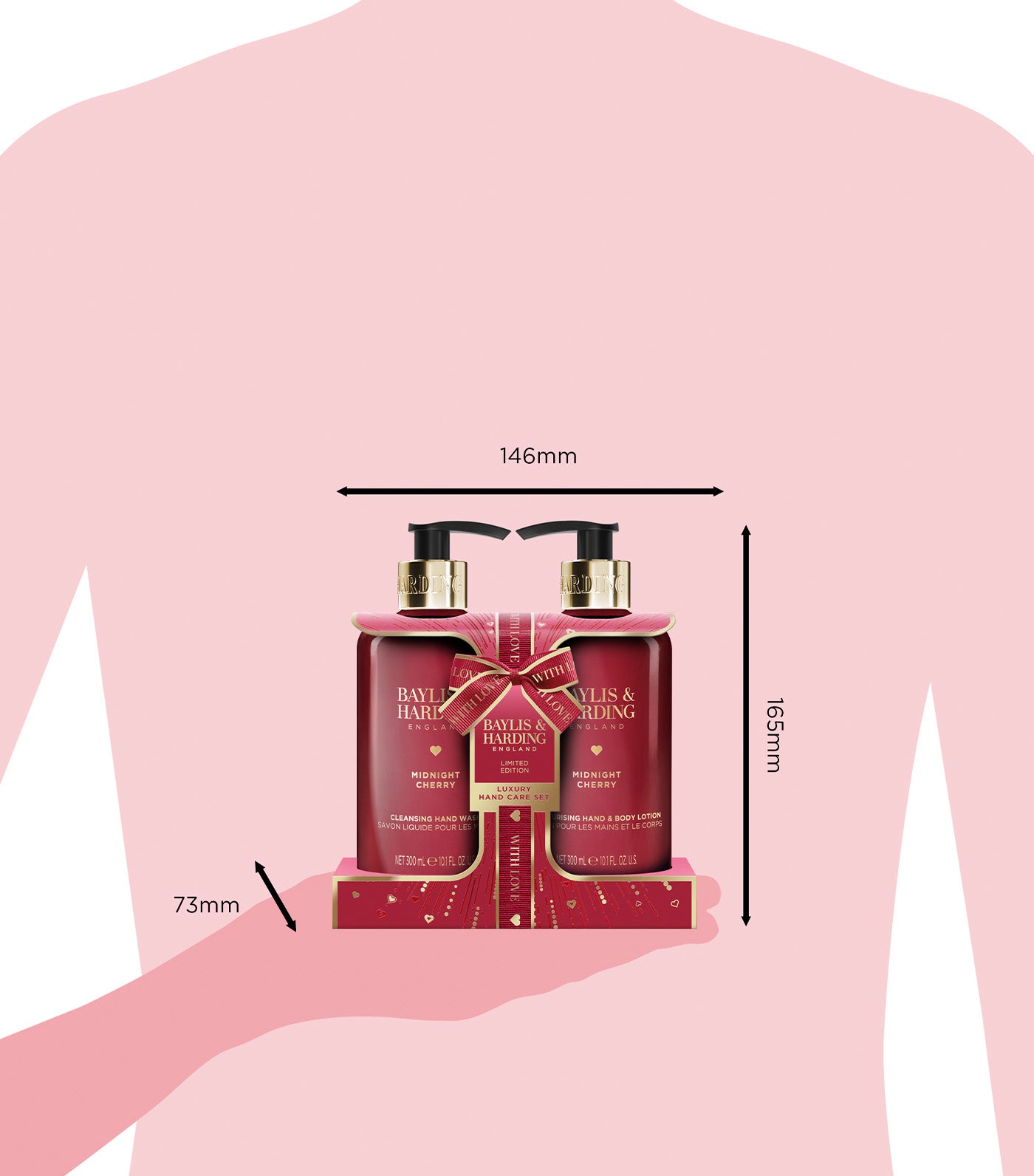 Midnight Cherry Luxury Hand Care Gift Set