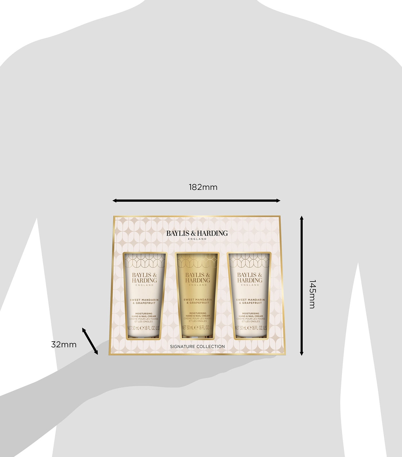 Sweet Mandarin & Grapefruit Indulgent Hand Trio Gift Set