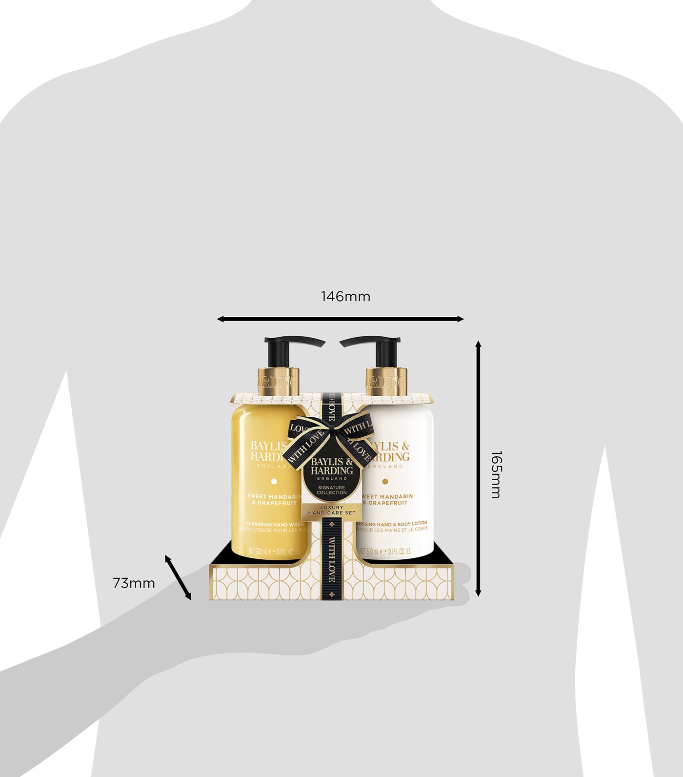 Sweet Mandarin & Grapefruit Luxury Hand Care Gift Set