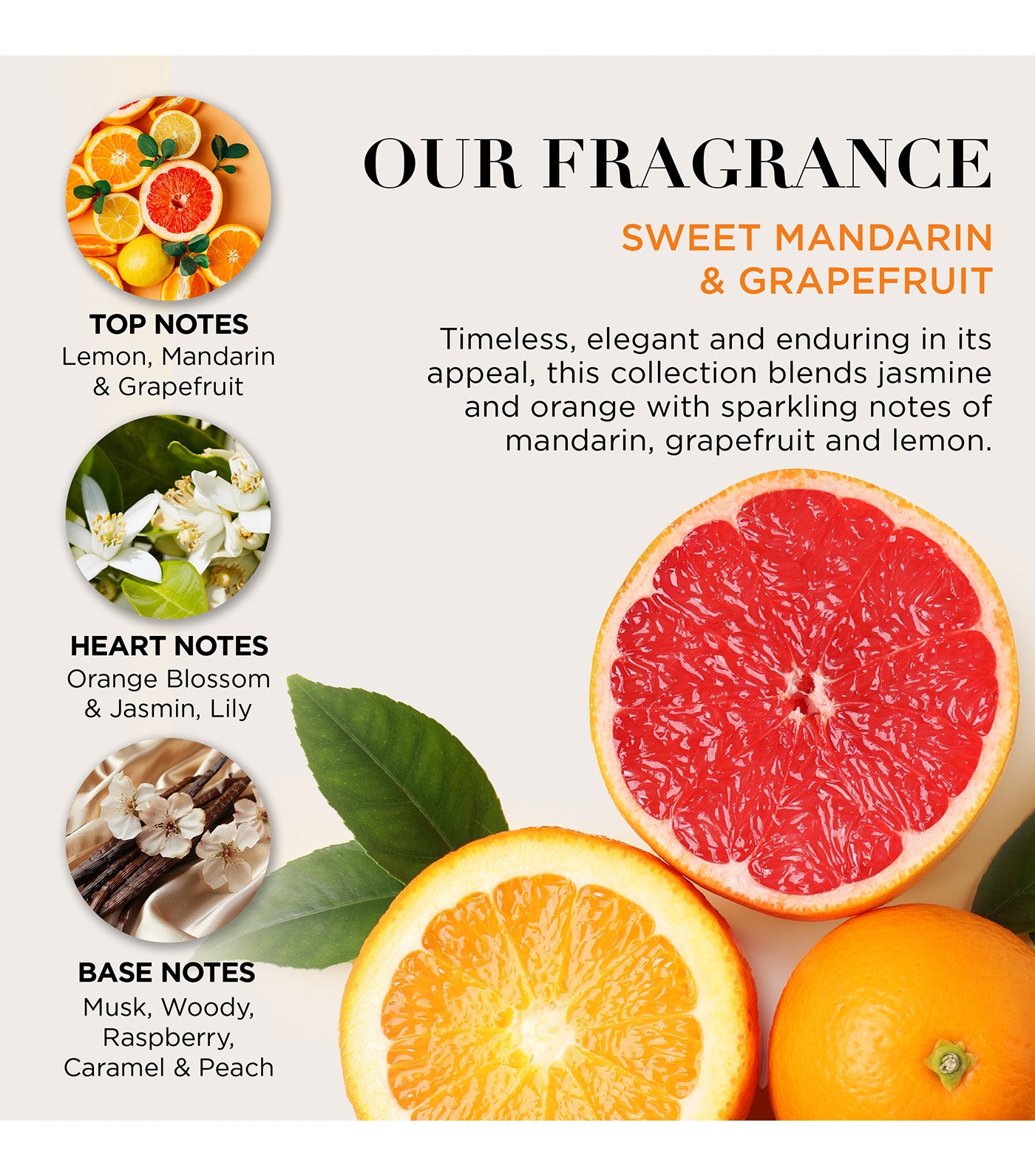 Sweet Mandarin & Grapefruit Luxury Pamper Tin Gift Set