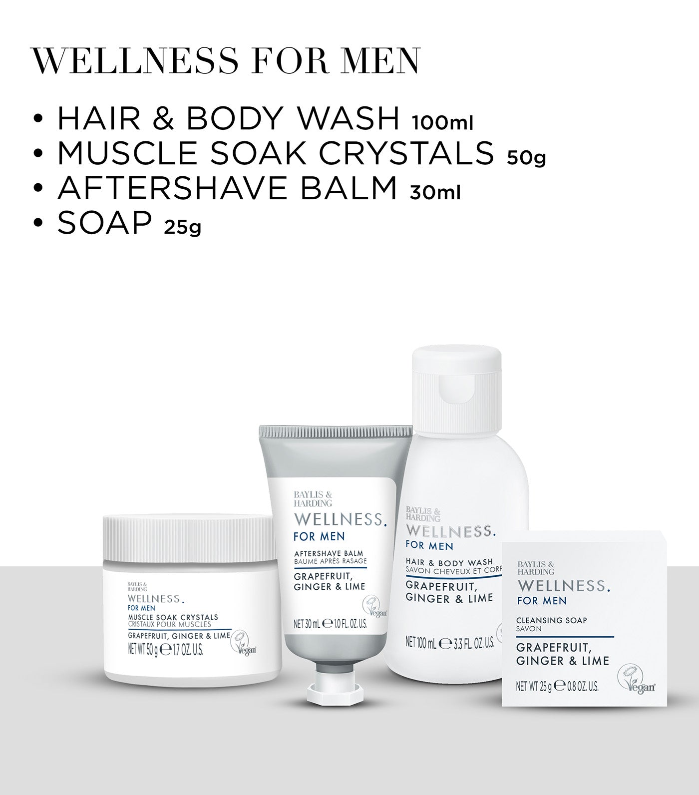 Wellness For Men His Essential Wellbeing Tin Gift Set