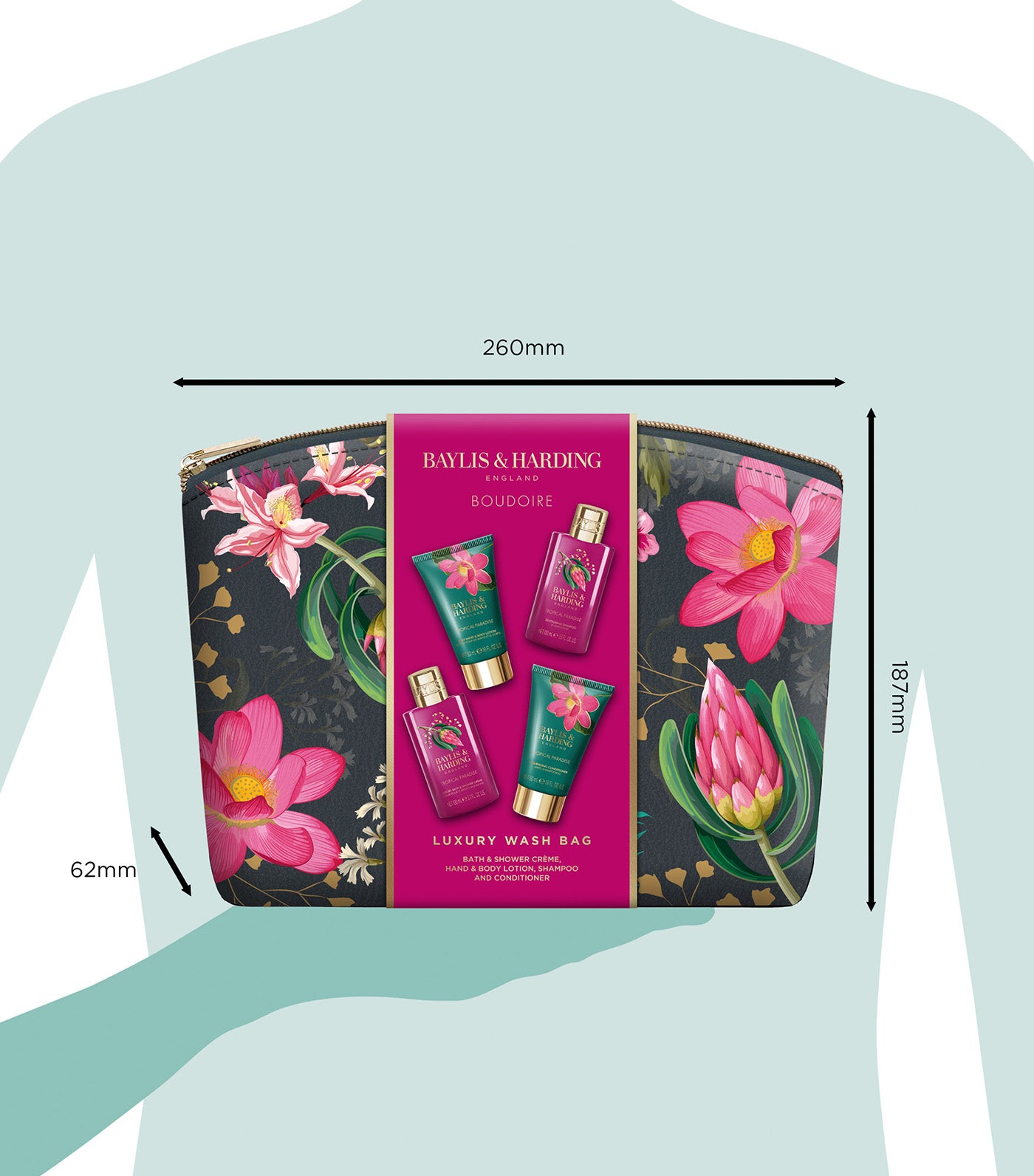 Boudoire Luxury Wash Bag Gift Set