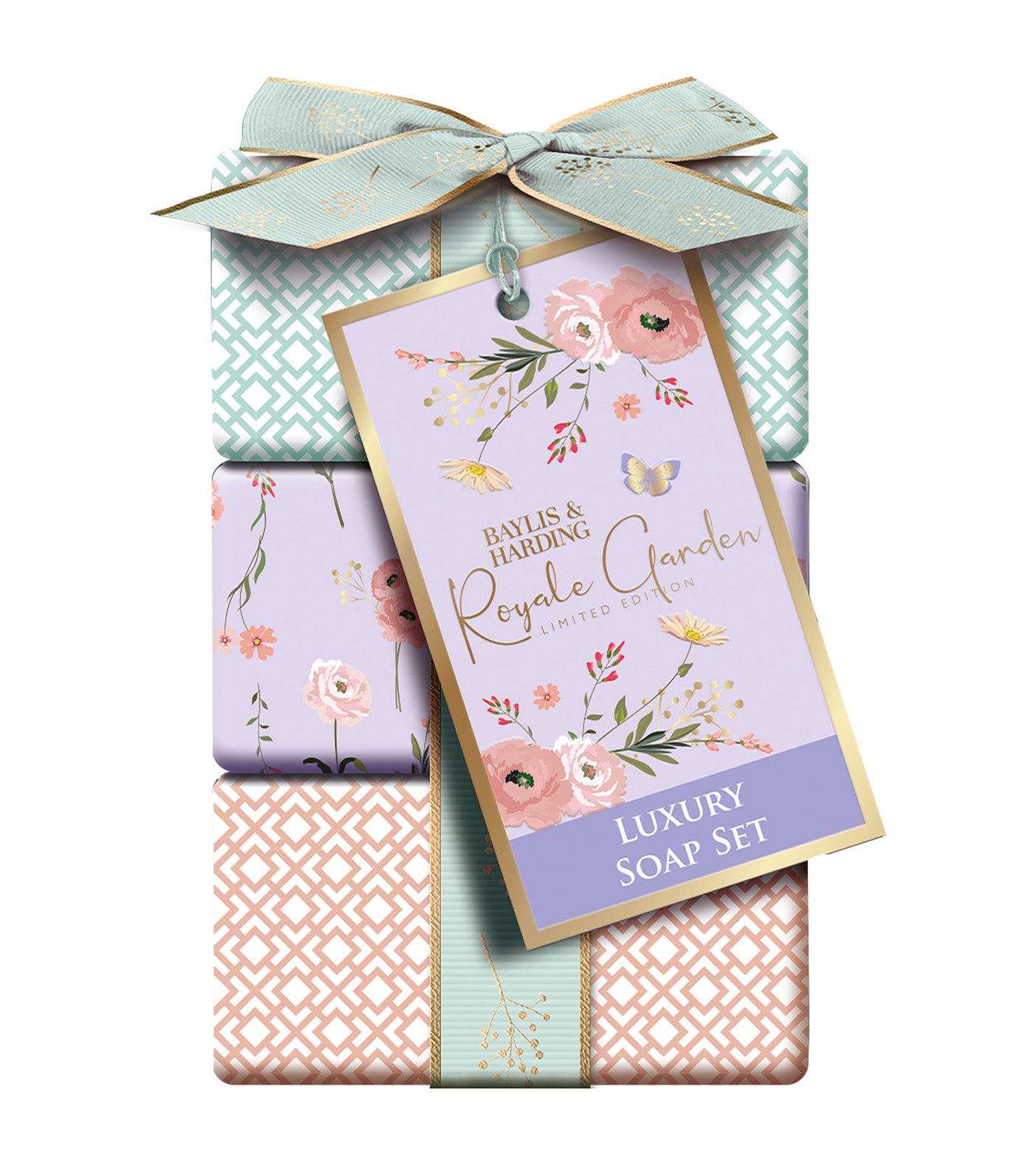 Royale Garden Luxury Wrapped Soaps Gift Set