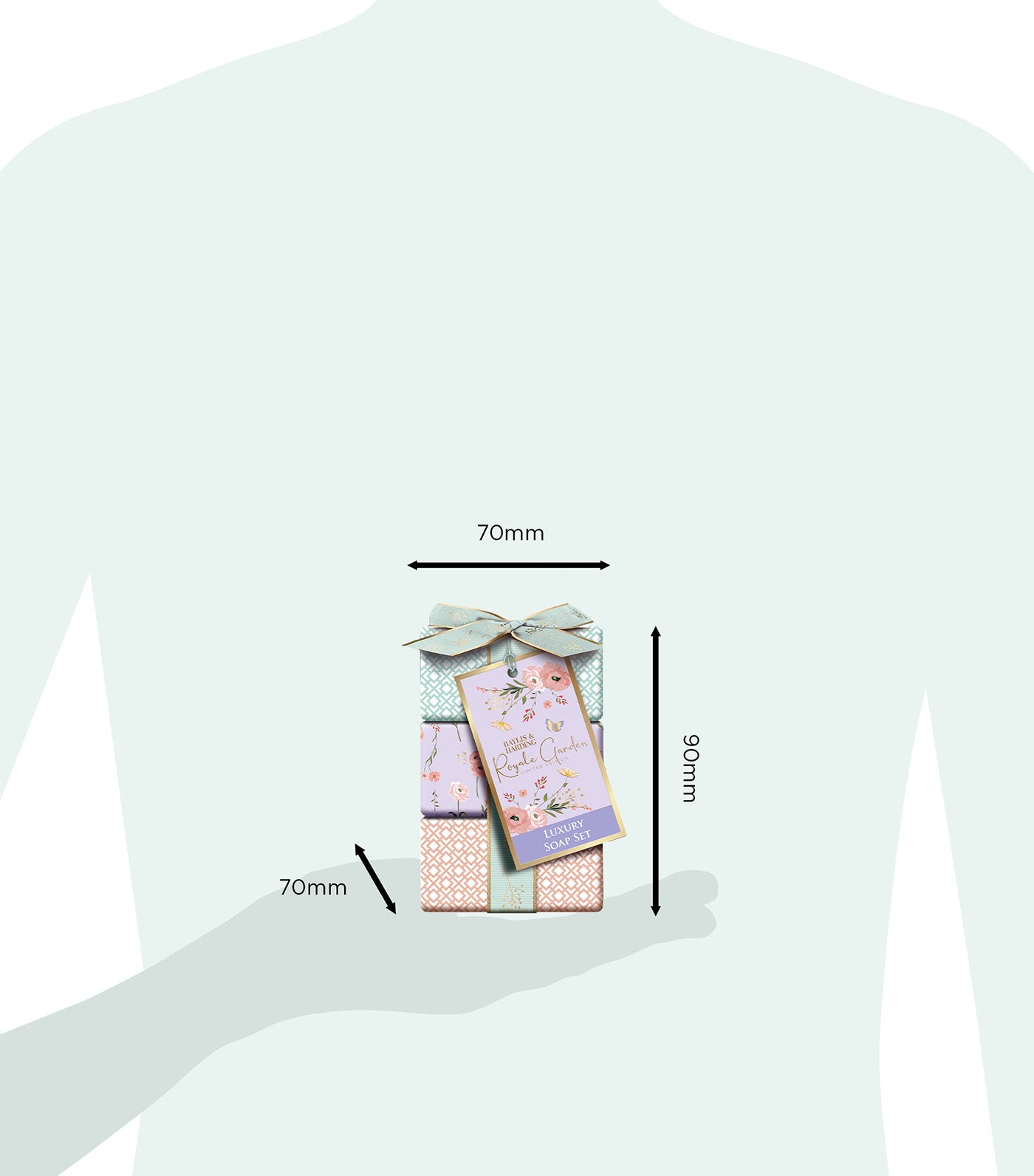 Royale Garden Luxury Wrapped Soaps Gift Set