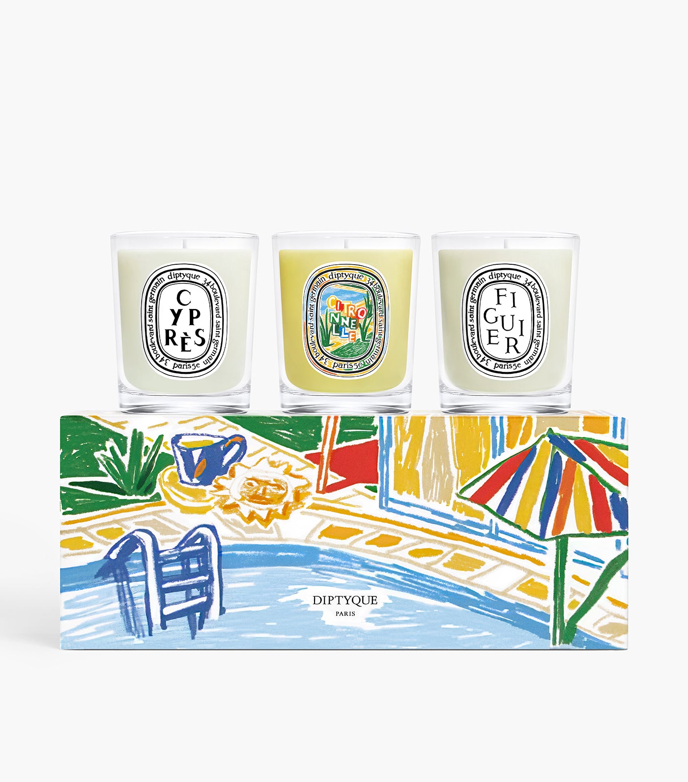 Set of 3 Candles - Summer Limited Edition 2024