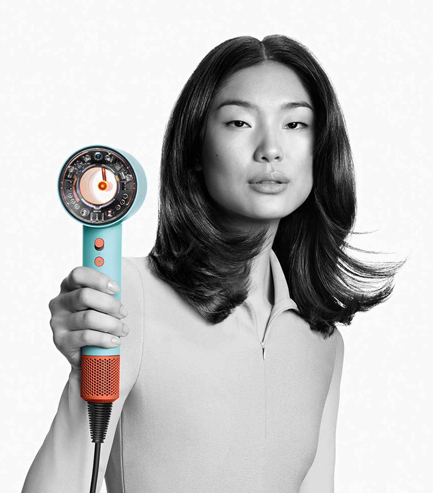 Supersonic Nural™ Hair Dryer Patina/Topaz Orange