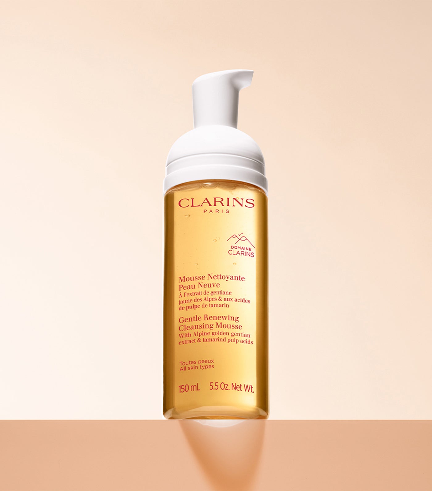 Clarins Gentle Renewing Cleansing Mousse | Rustan's
