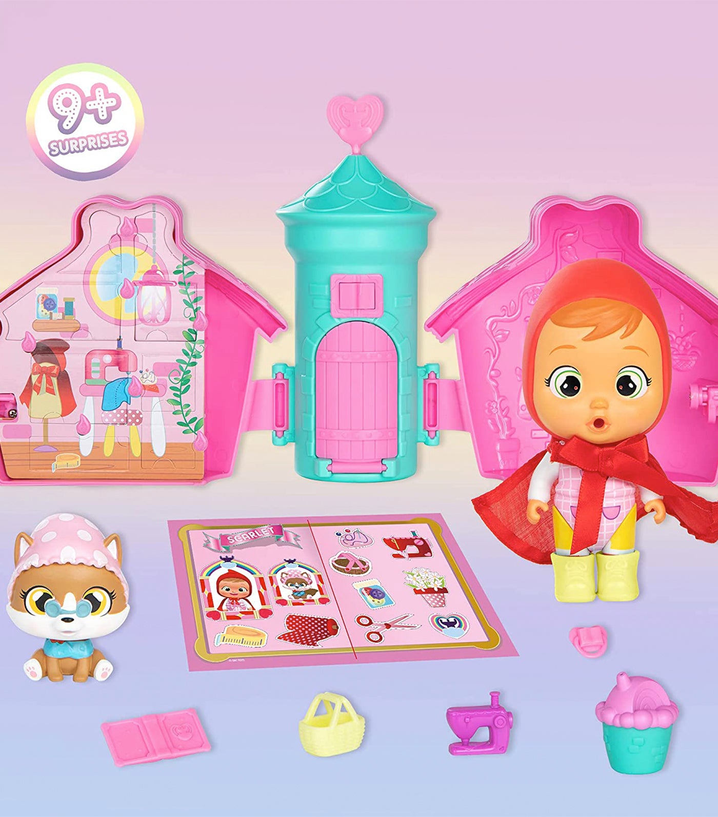 Magic Tears Storyland - 10 Surprise Accessories and Doll