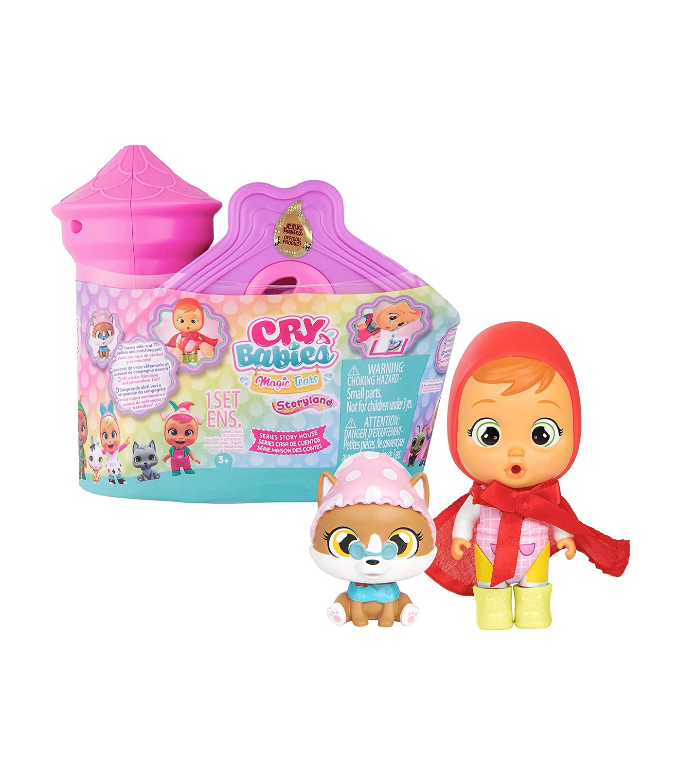 Cry Babies Magic Tears Storyland 10 Surprise Accessories and Doll Rustan s