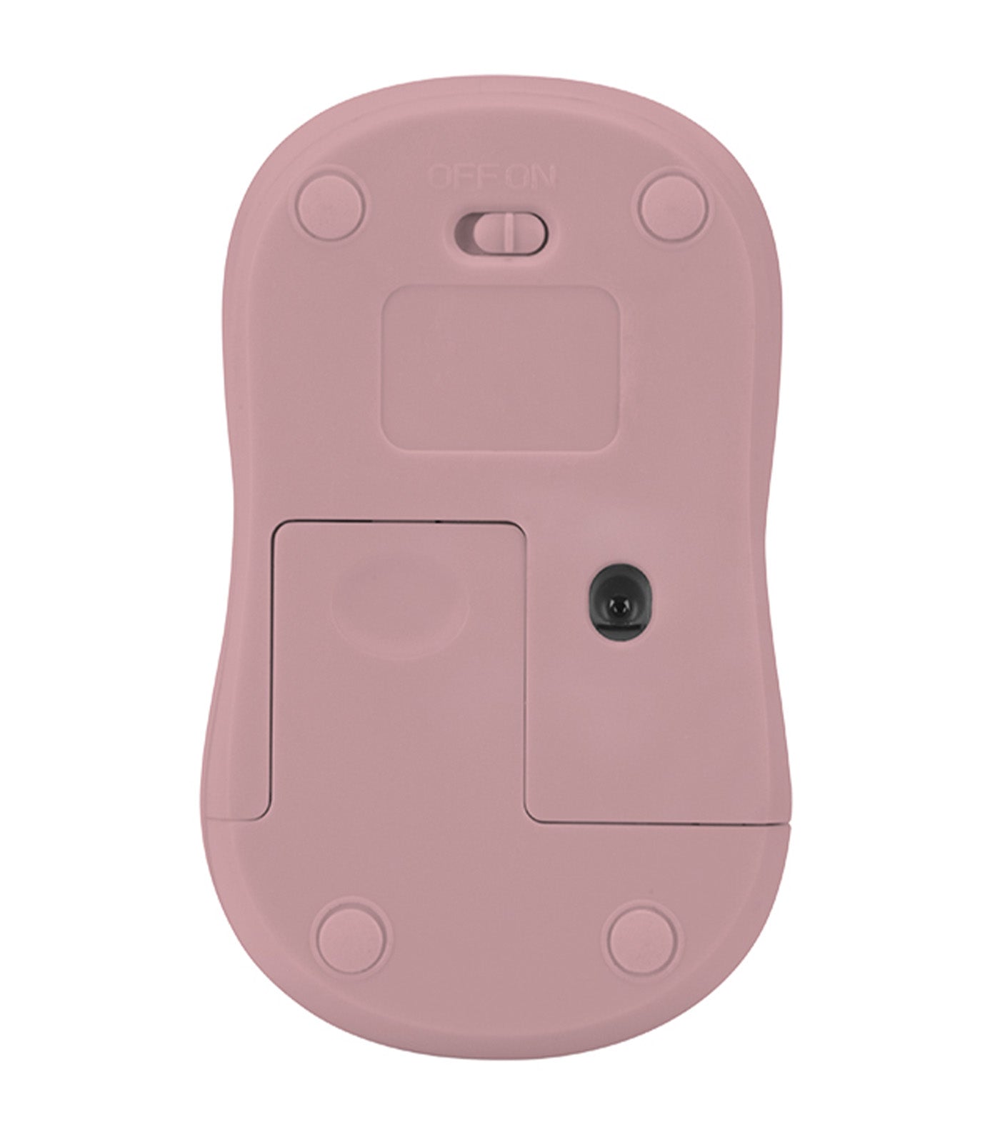 Complimentary W600 Wireless Optical Mouse Zephy Pink
