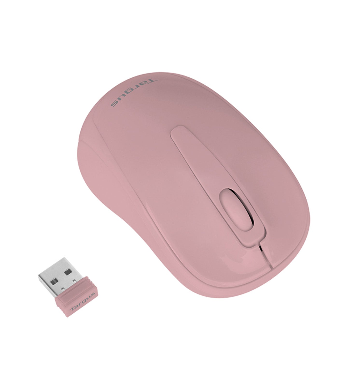 Complimentary W600 Wireless Optical Mouse Zephy Pink