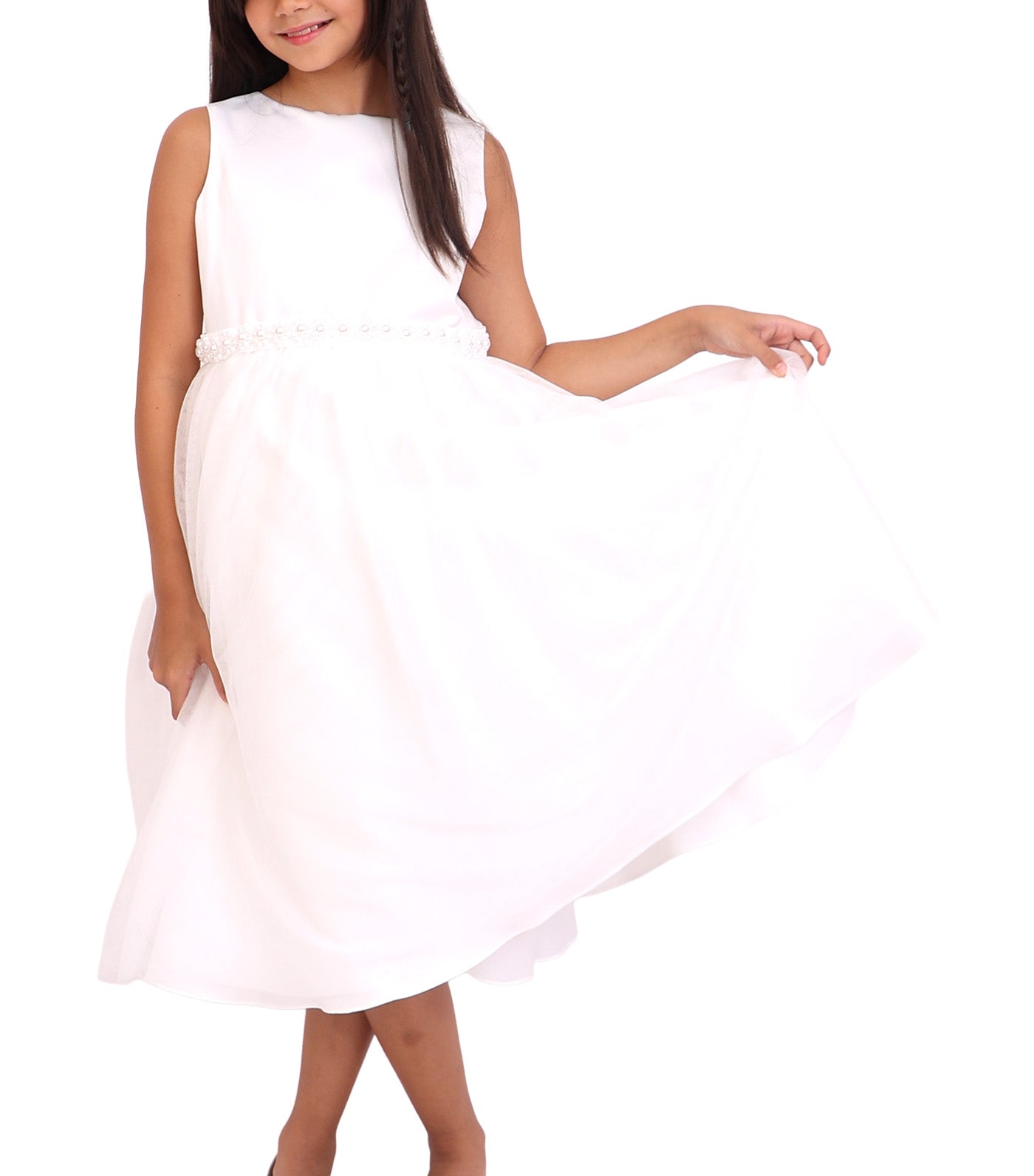 Harriet Simple Tulle Occasion Dress