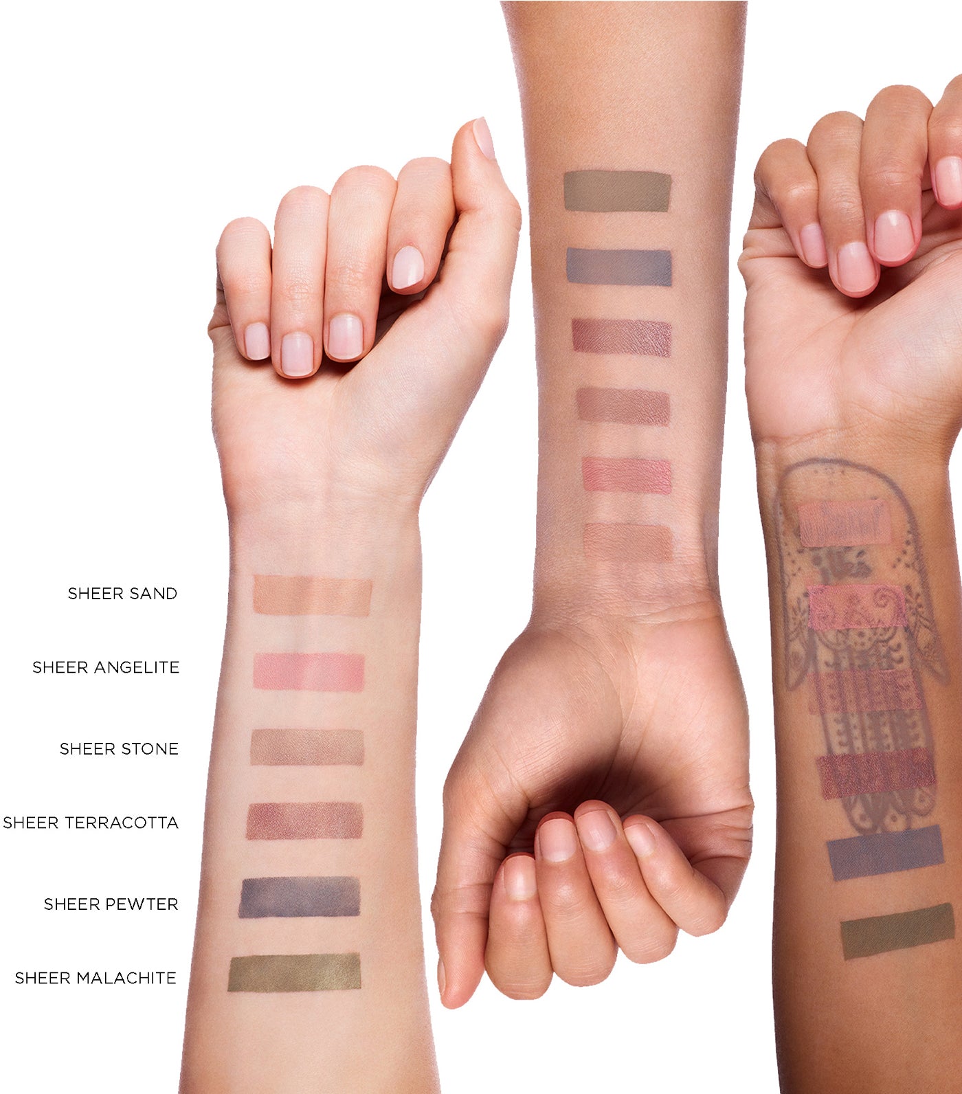 Stila body deals palette swatches