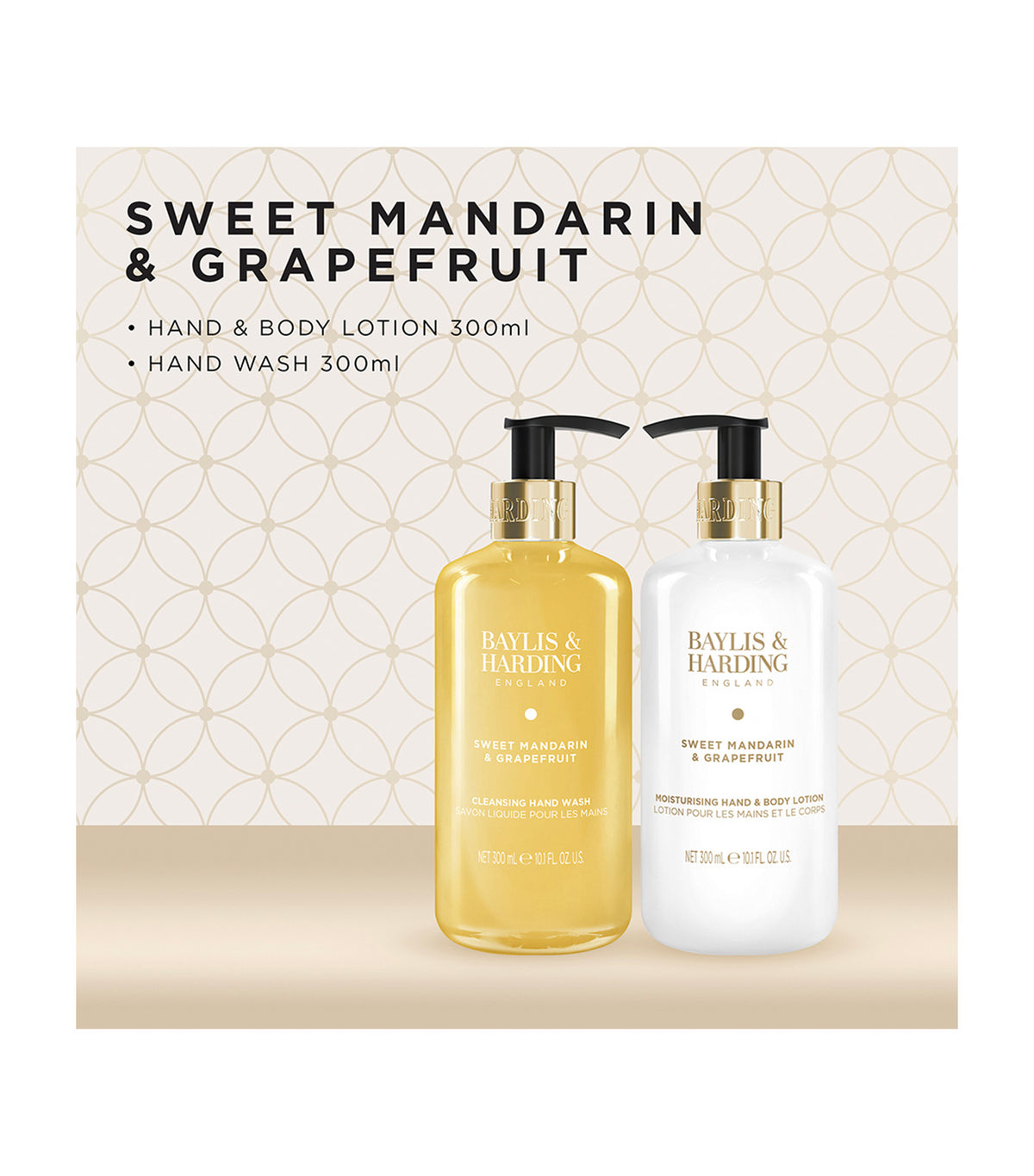 Sweet Mandarin and Grapefruit Luxury Hand Care Gift Set