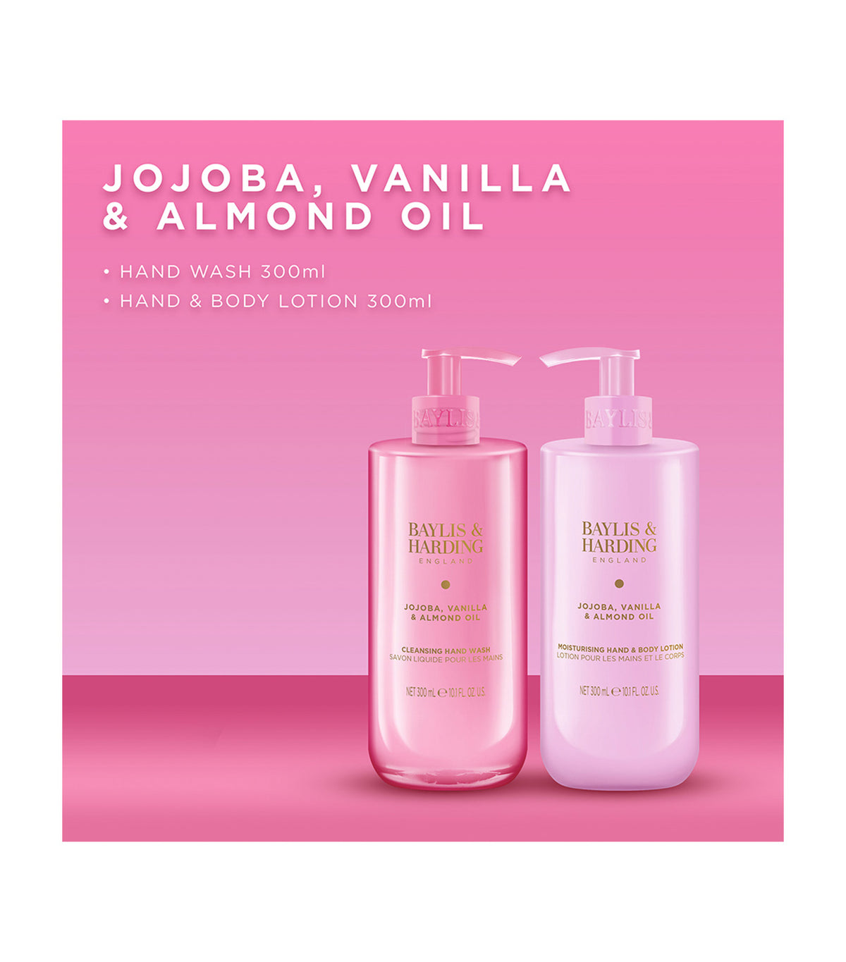 Jojoba, Vanilla and Almond Oil Luxury Hand Care Gift Set