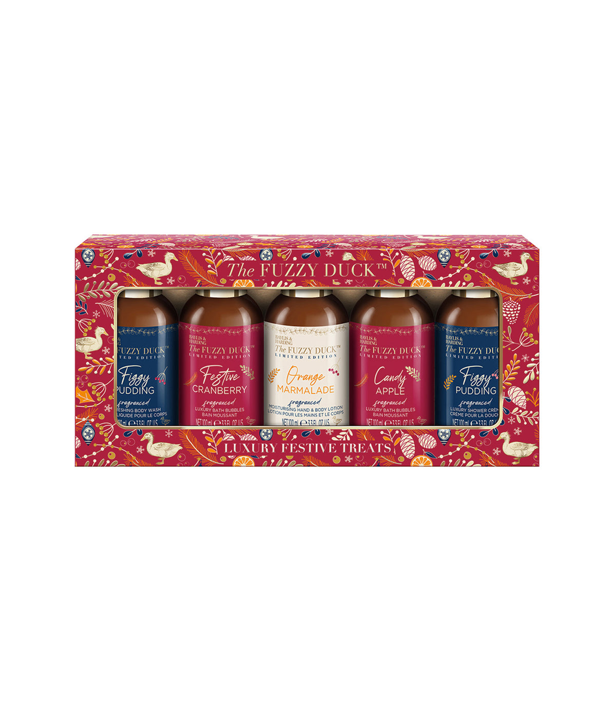 The Fuzzy Duck Winter Wonderland Luxury Festive Treats Gift Set