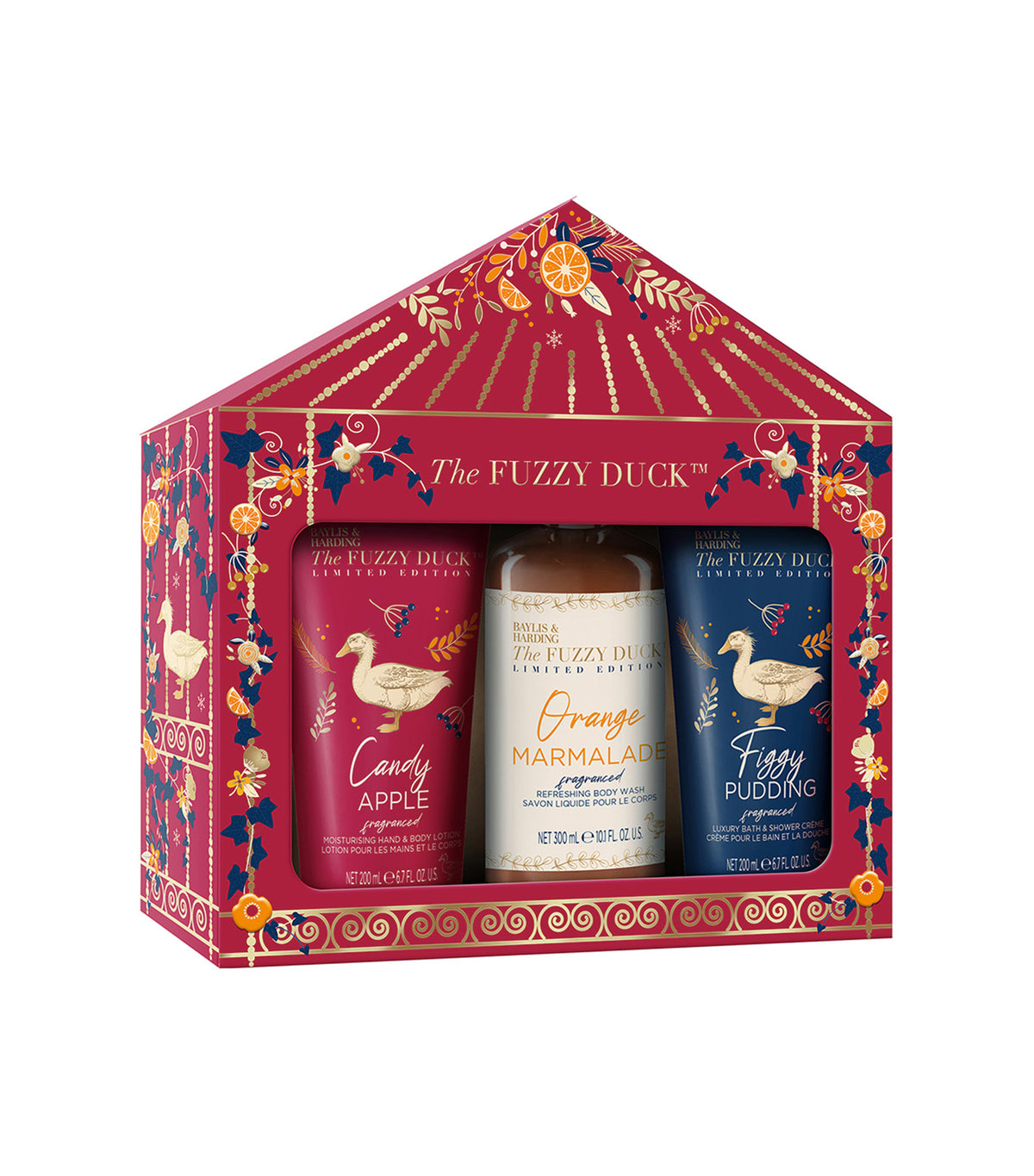 The Fuzzy Duck Winter Wonderland Luxury Body Care Gift Set