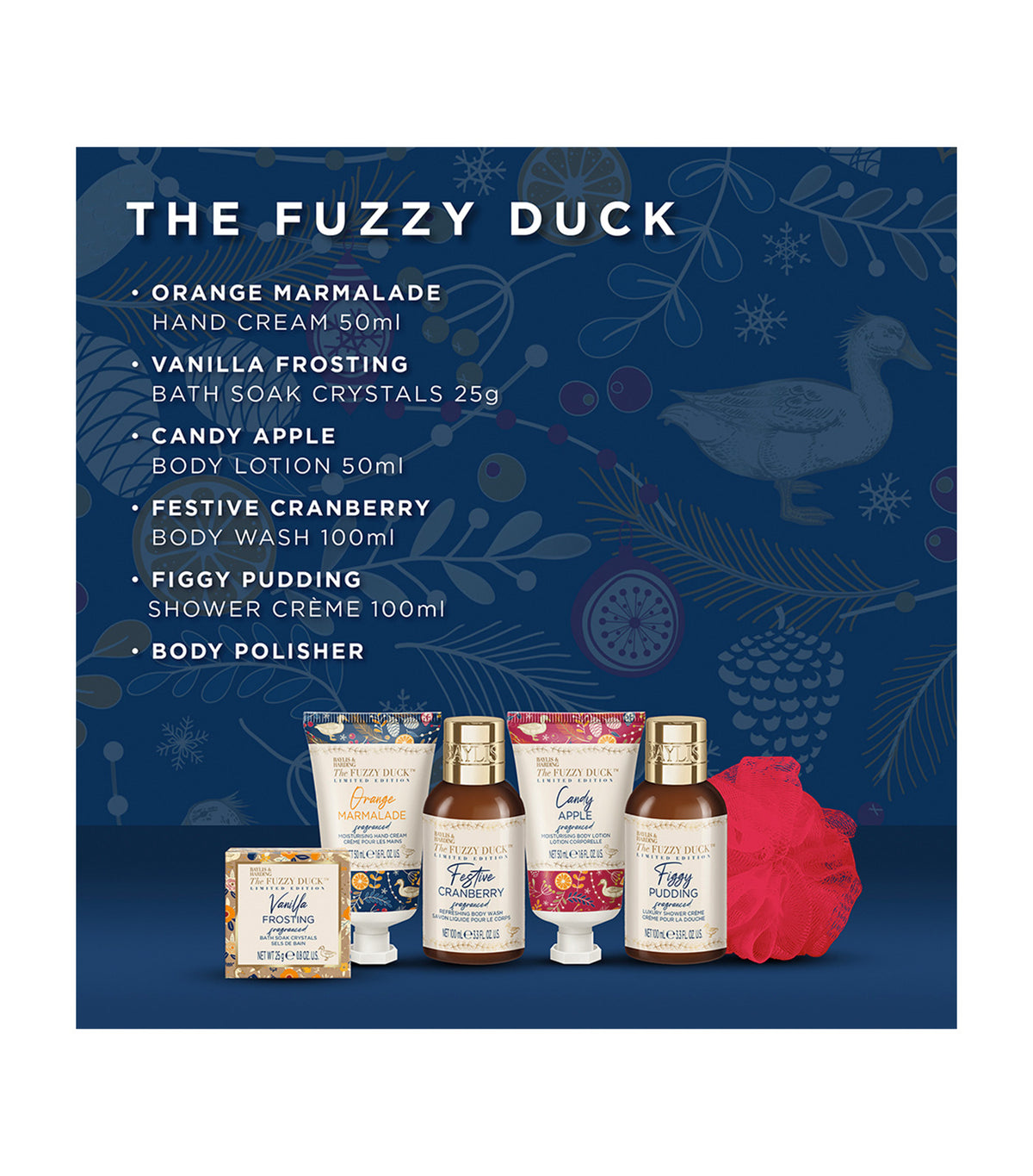 The Fuzzy Duck Winter Wonderland Luxury Pamper Present Gift Set
