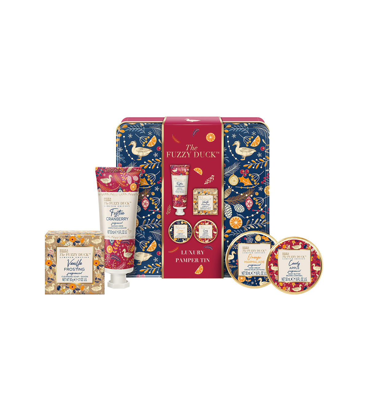 The Fuzzy Duck Winter Wonderland Luxury Pamper Tin Gift Set