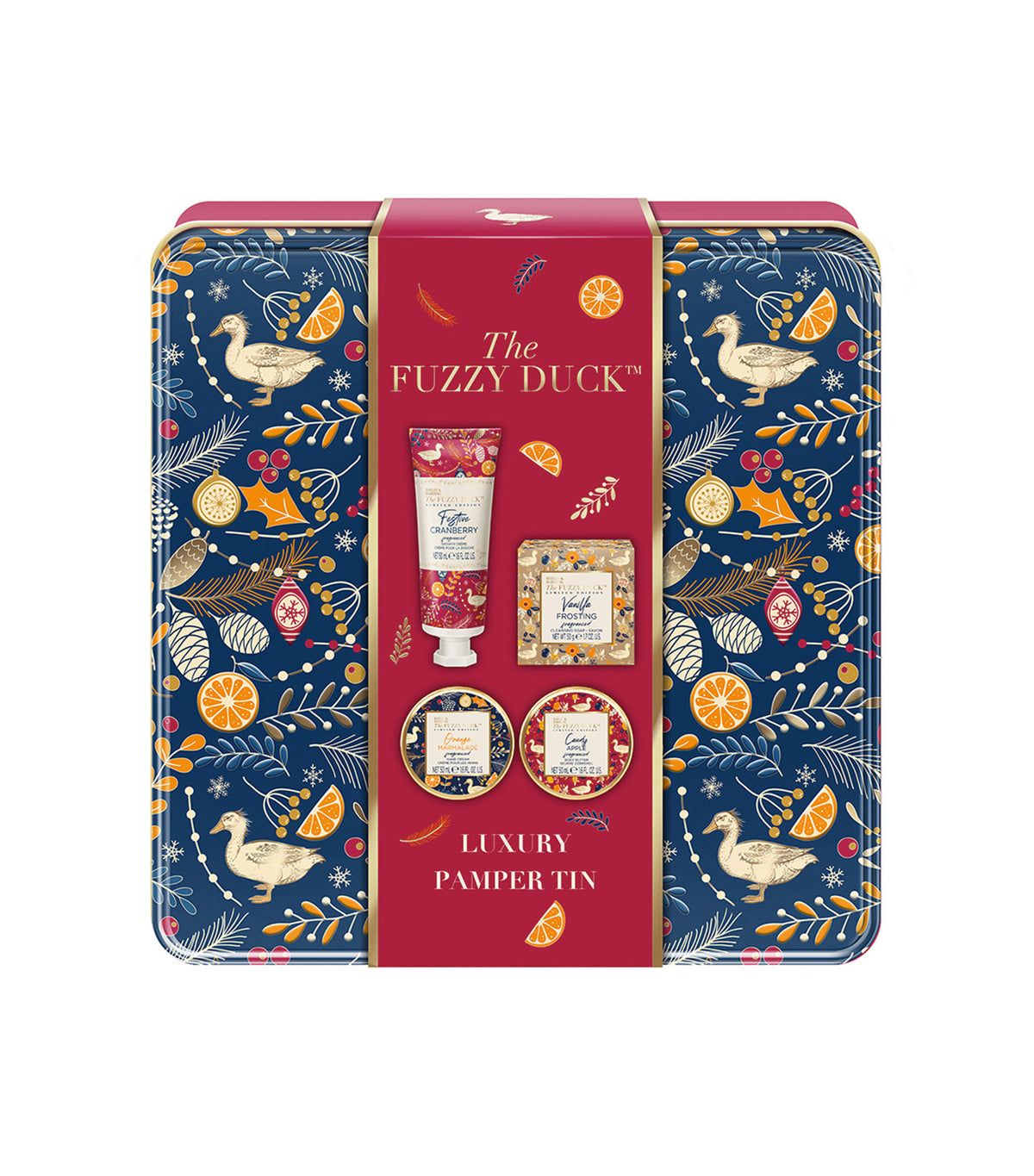 The Fuzzy Duck Winter Wonderland Luxury Pamper Tin Gift Set