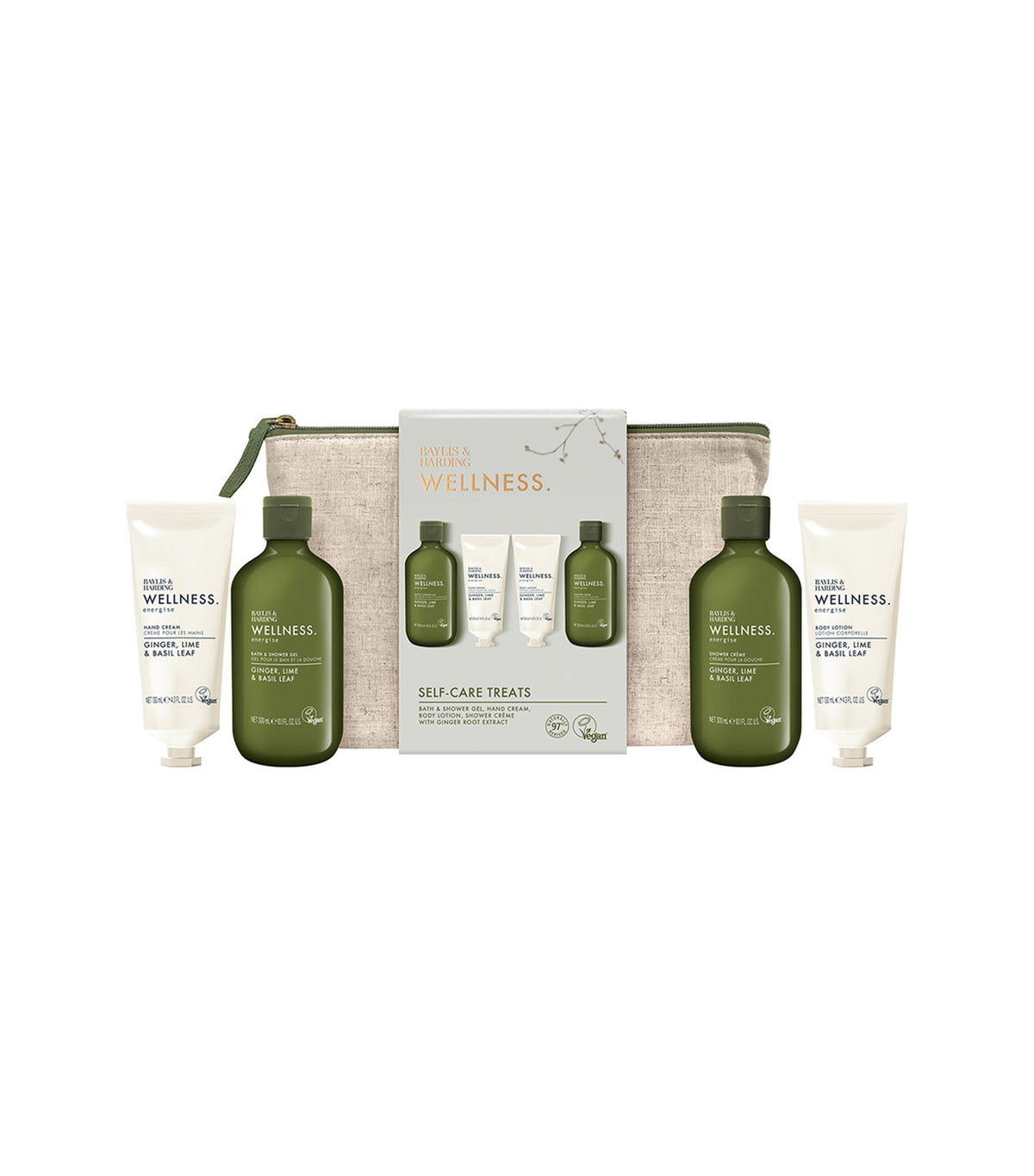 Wellness Self Care Treats Wash Bag Gift Set