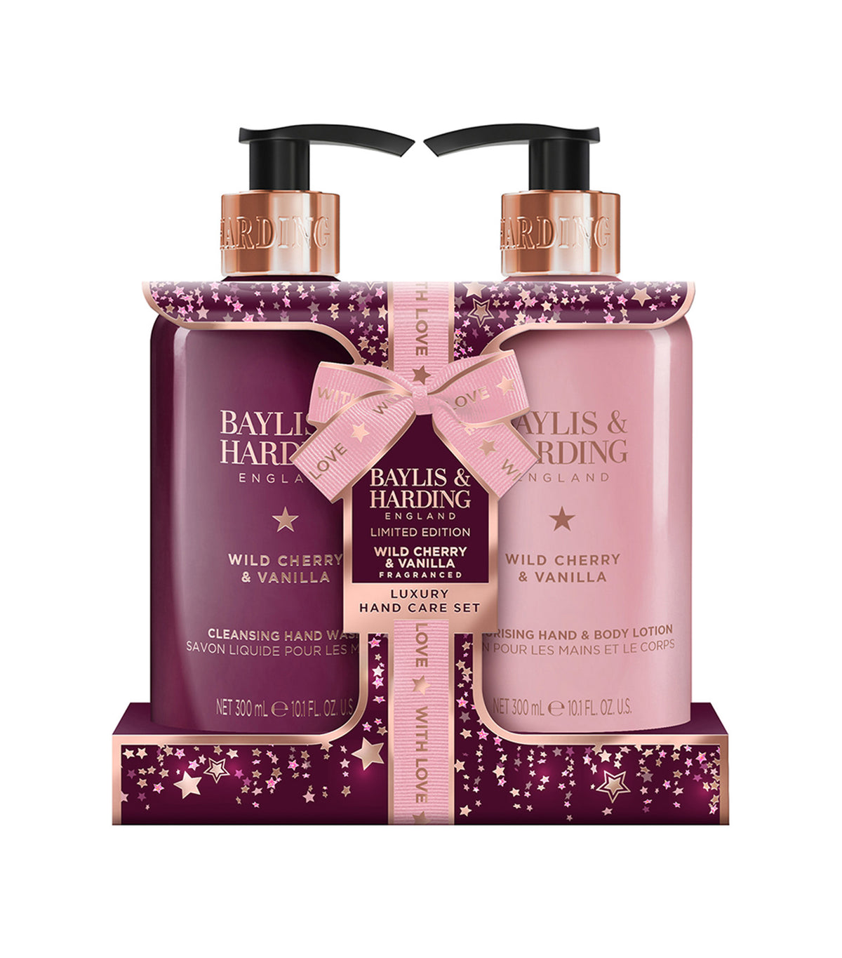 Wild Cherry and Vanilla Luxury Hand Care Gift Set