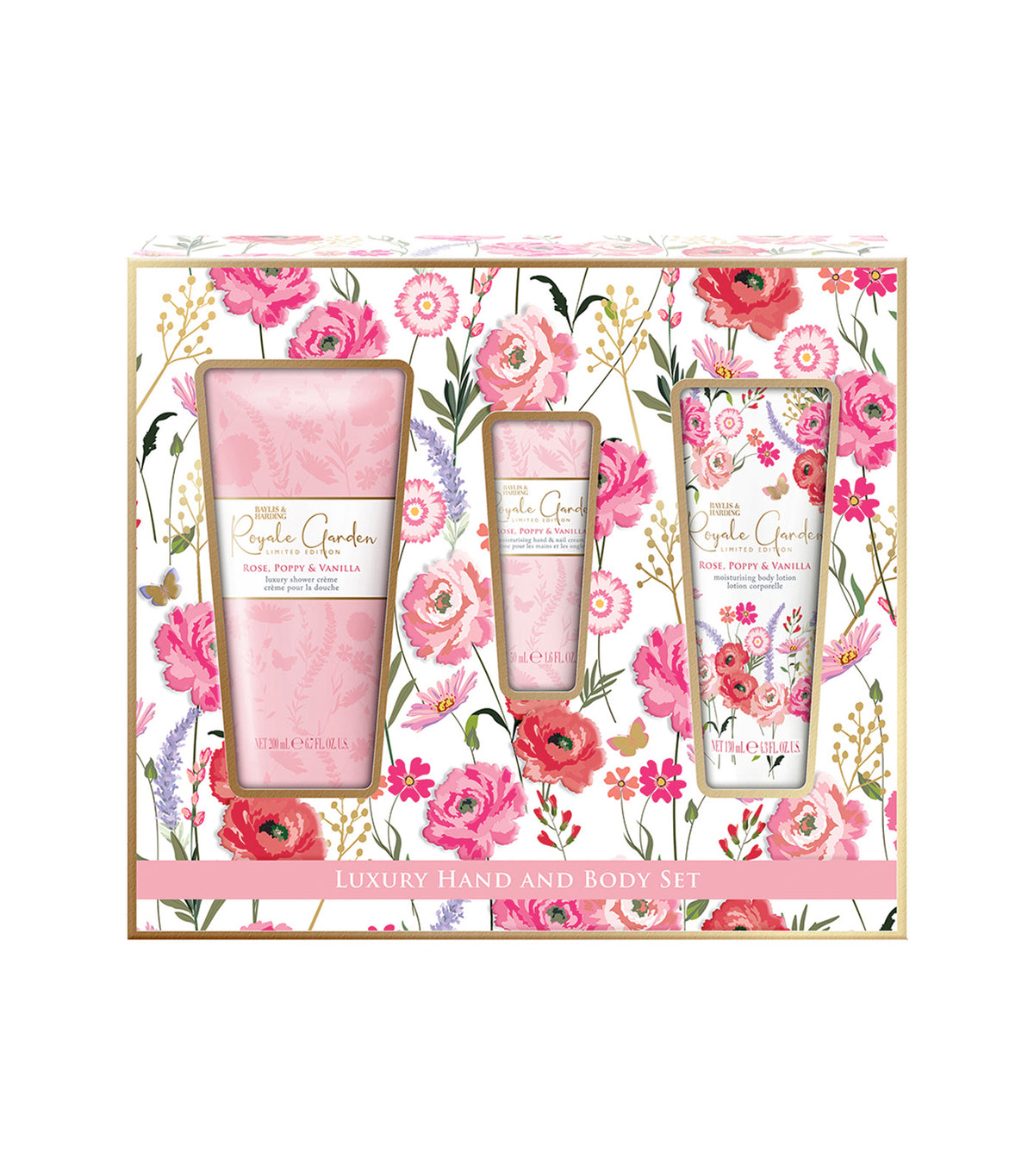 Royale Garden Luxury Bath and Body Collection Gift Set