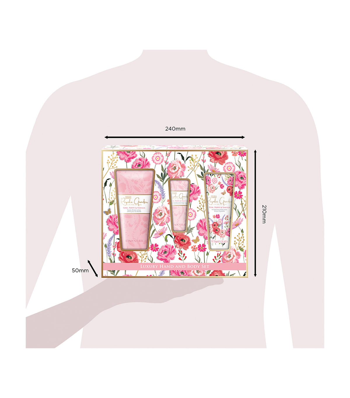 Royale Garden Luxury Bath and Body Collection Gift Set