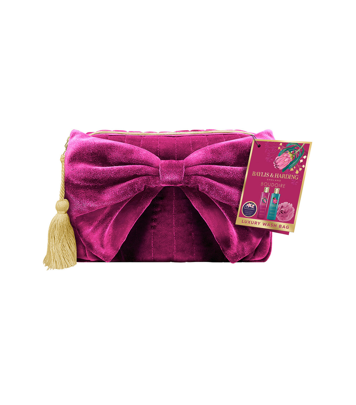 Boudoire Luxury Bow Wash Bag Gift Set