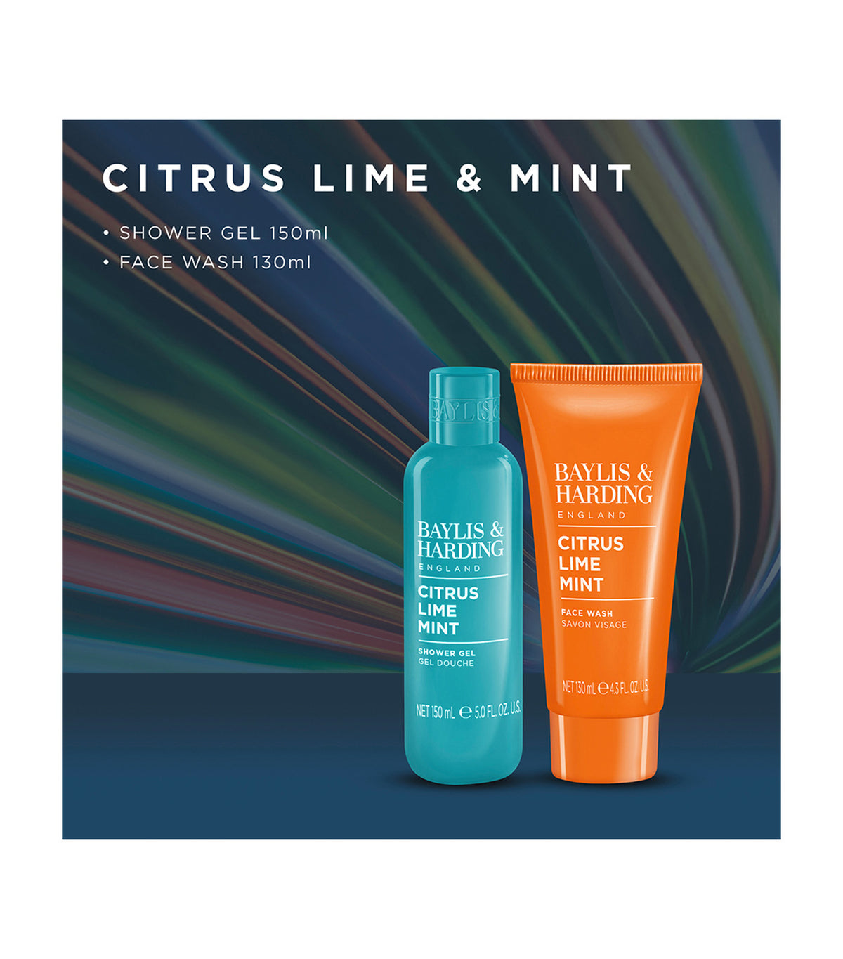 Citrus, Lime & Mint Men's Body Care Duo Gift Set