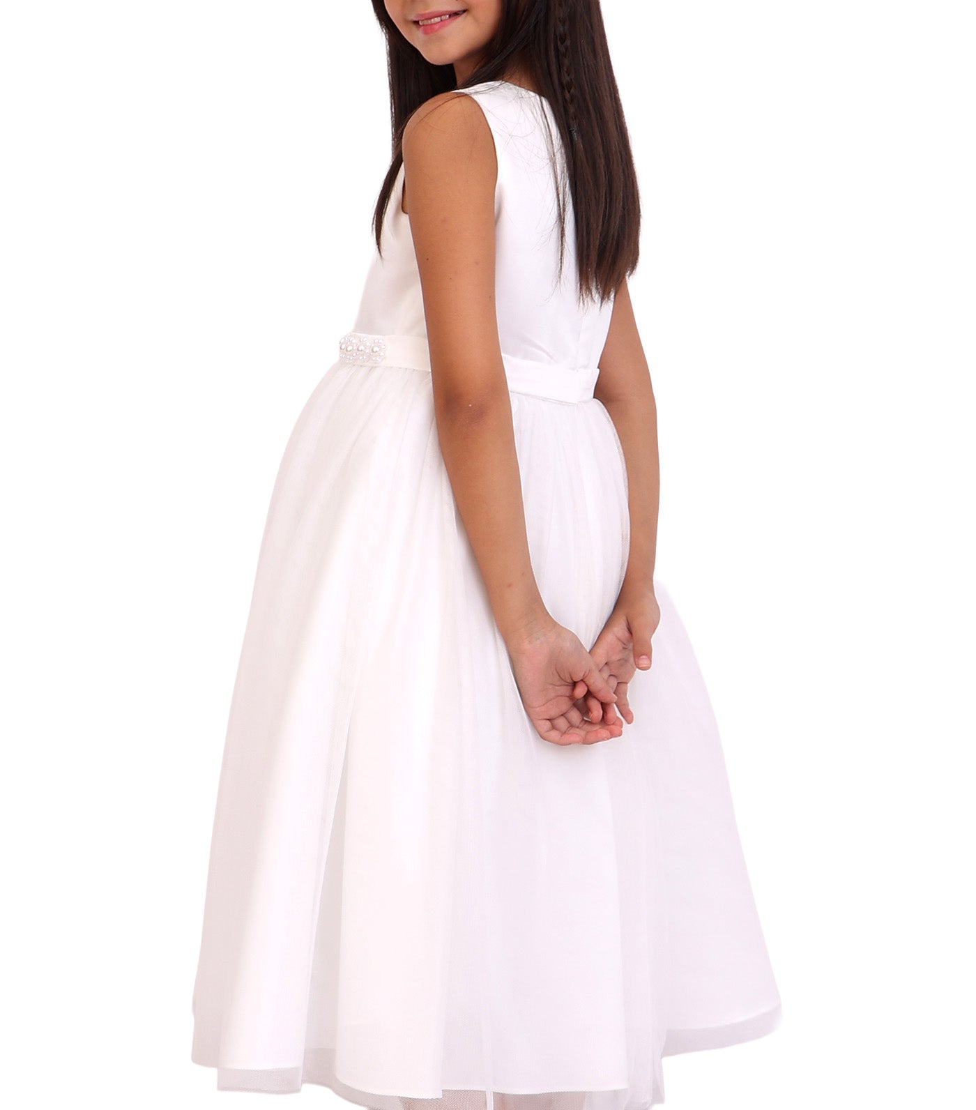 Harriet Simple Tulle Occasion Dress
