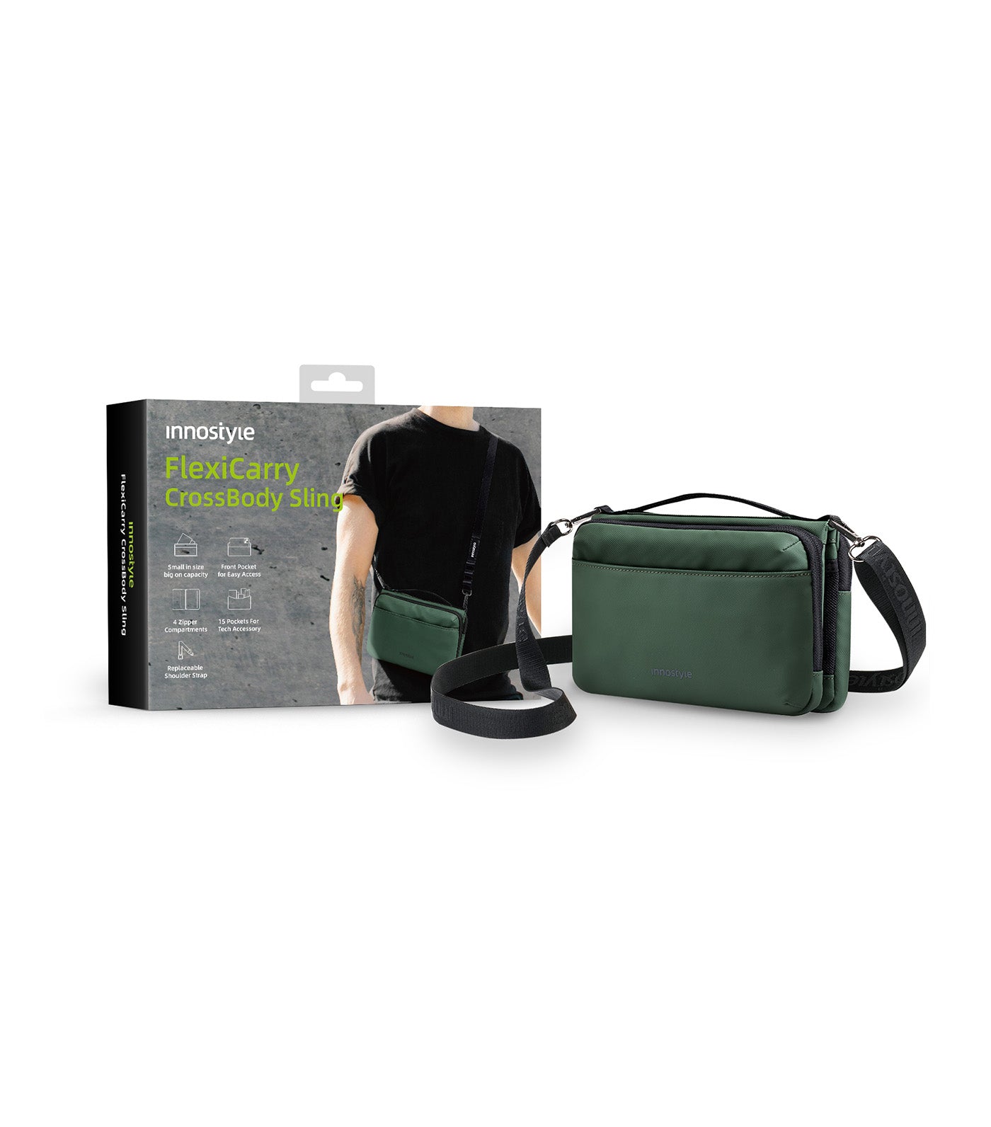 FlexiCarry Crossbody Sling Bag