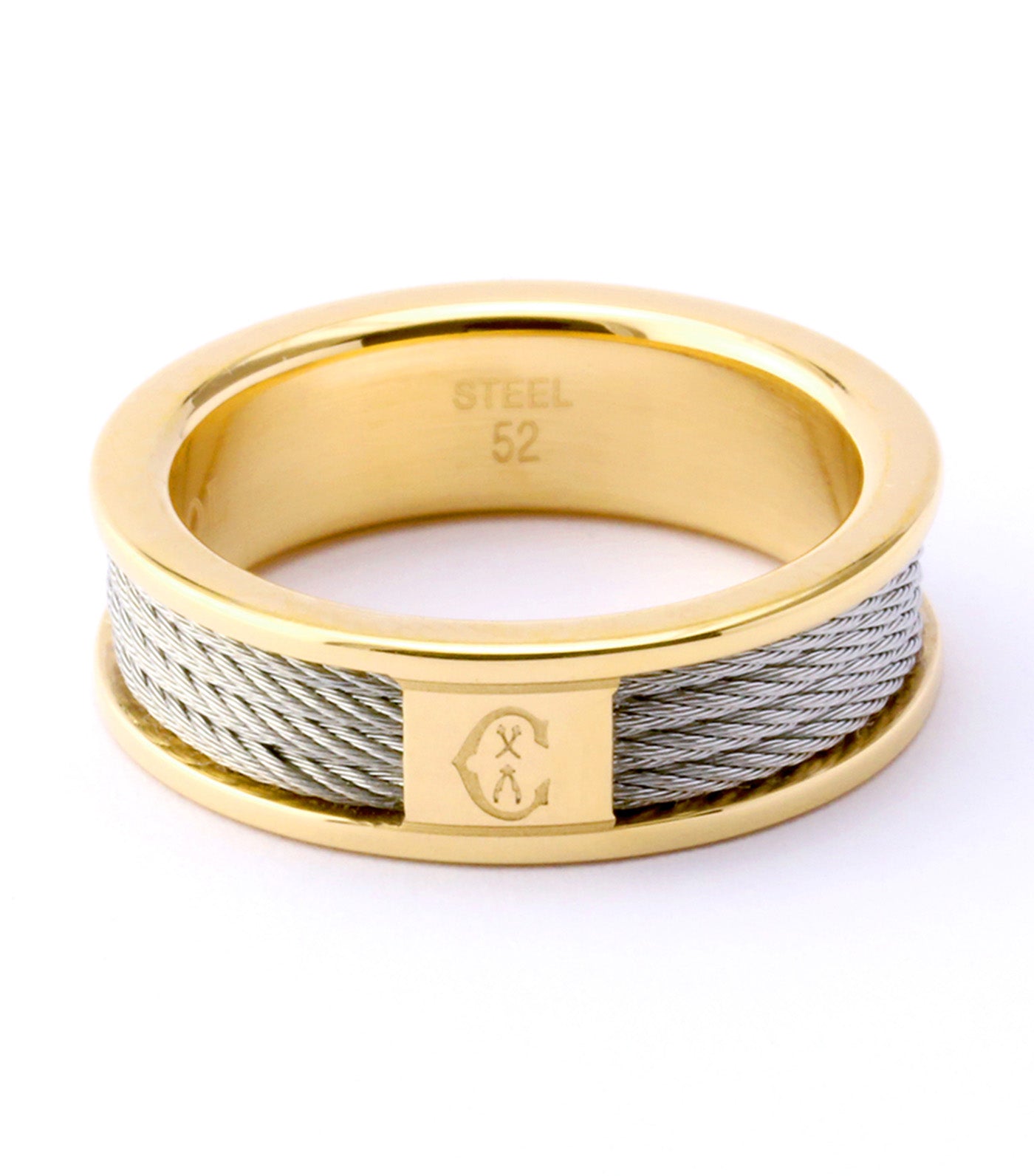 Charriol Forever Thin Ring Yellow Gold