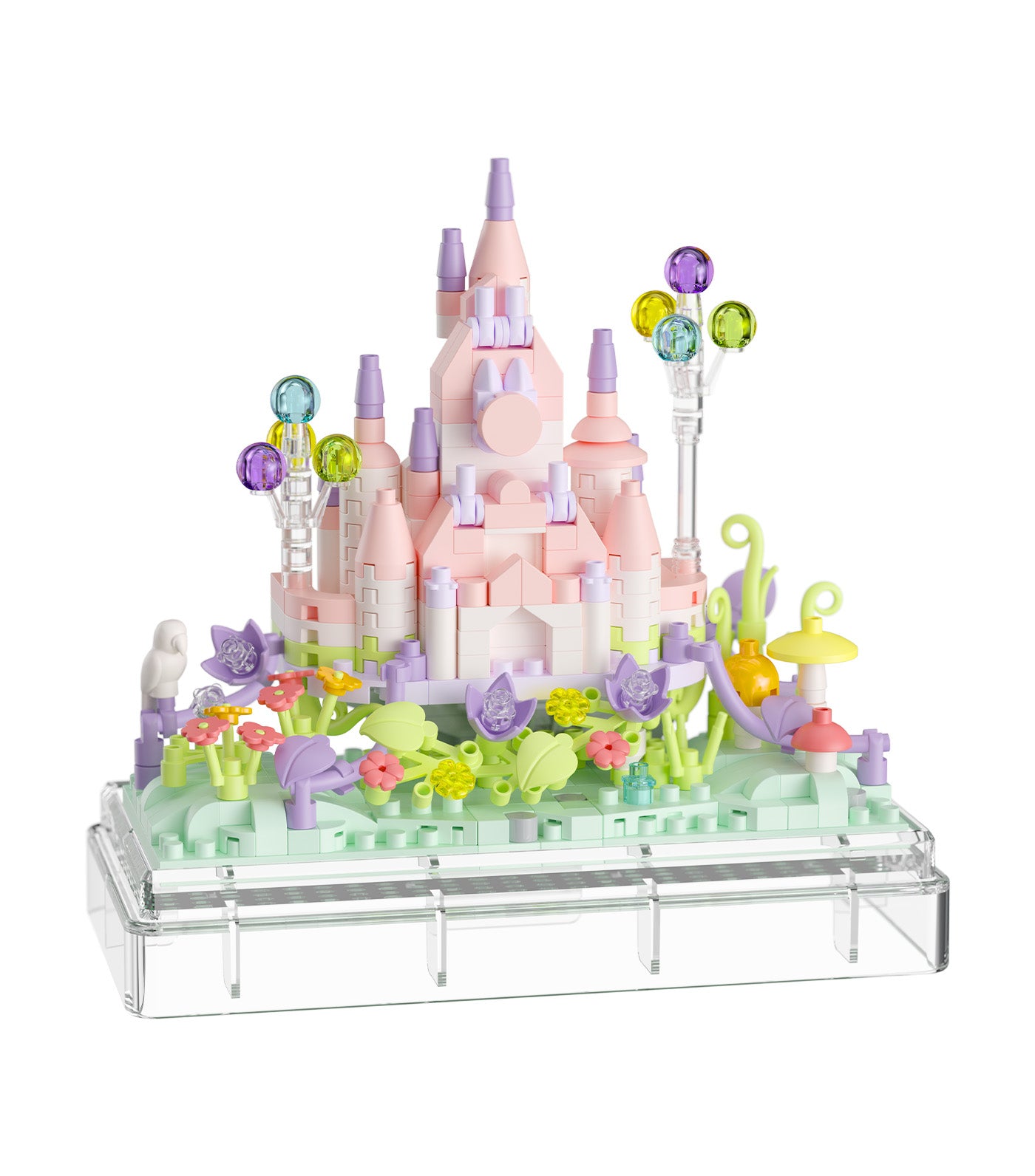 414-Piece Castle Dream Astle Kids Building Bricks Toy