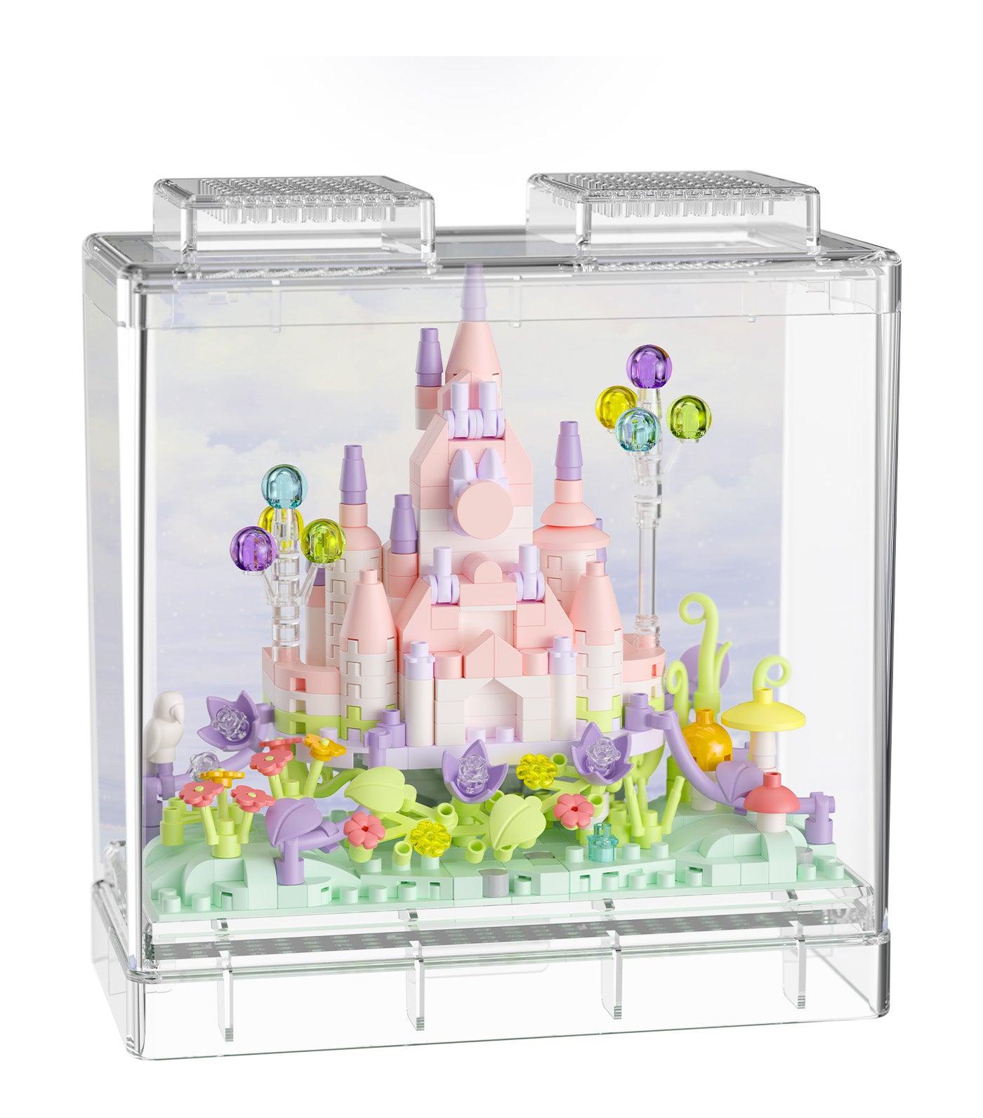 414-Piece Castle Dream Astle Kids Building Bricks Toy