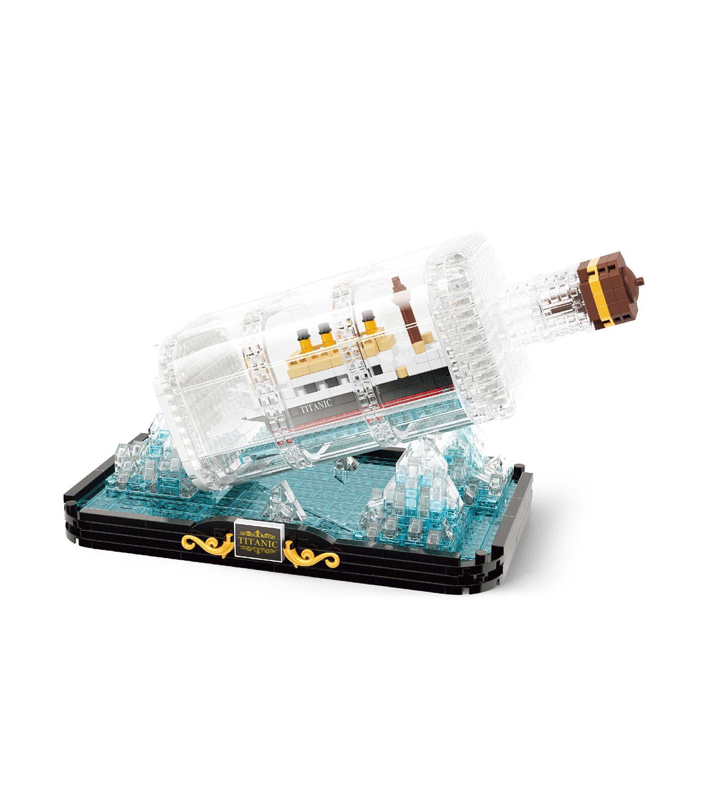 918-Piece Boat in a Bottle Drift Bottle Titanic