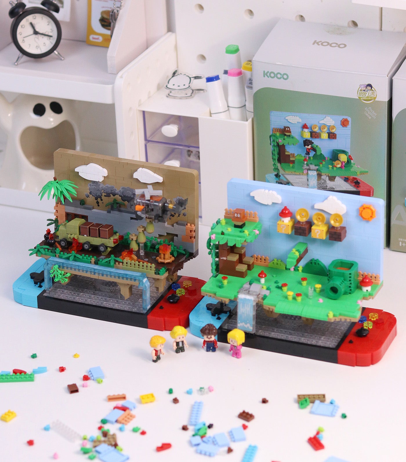 1089-Piece World War II Kids Building Bricks Toy