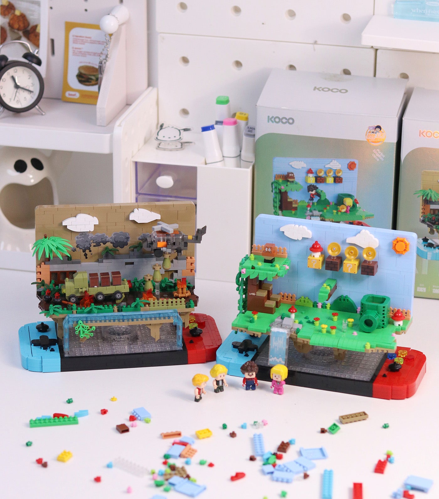 1089-Piece World War II Kids Building Bricks Toy