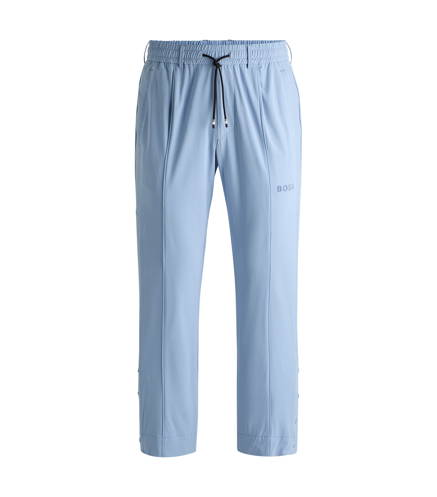 T_League Relaxed-Fit Trousers With Double-Monogram Badge Open Blue