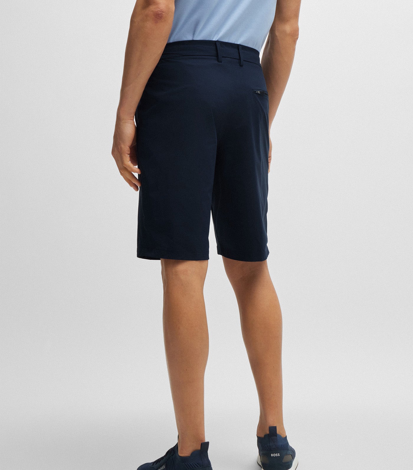 SSpeedflex Slim-Fit Shorts In Technical-Stretch Poplin Dark Blue