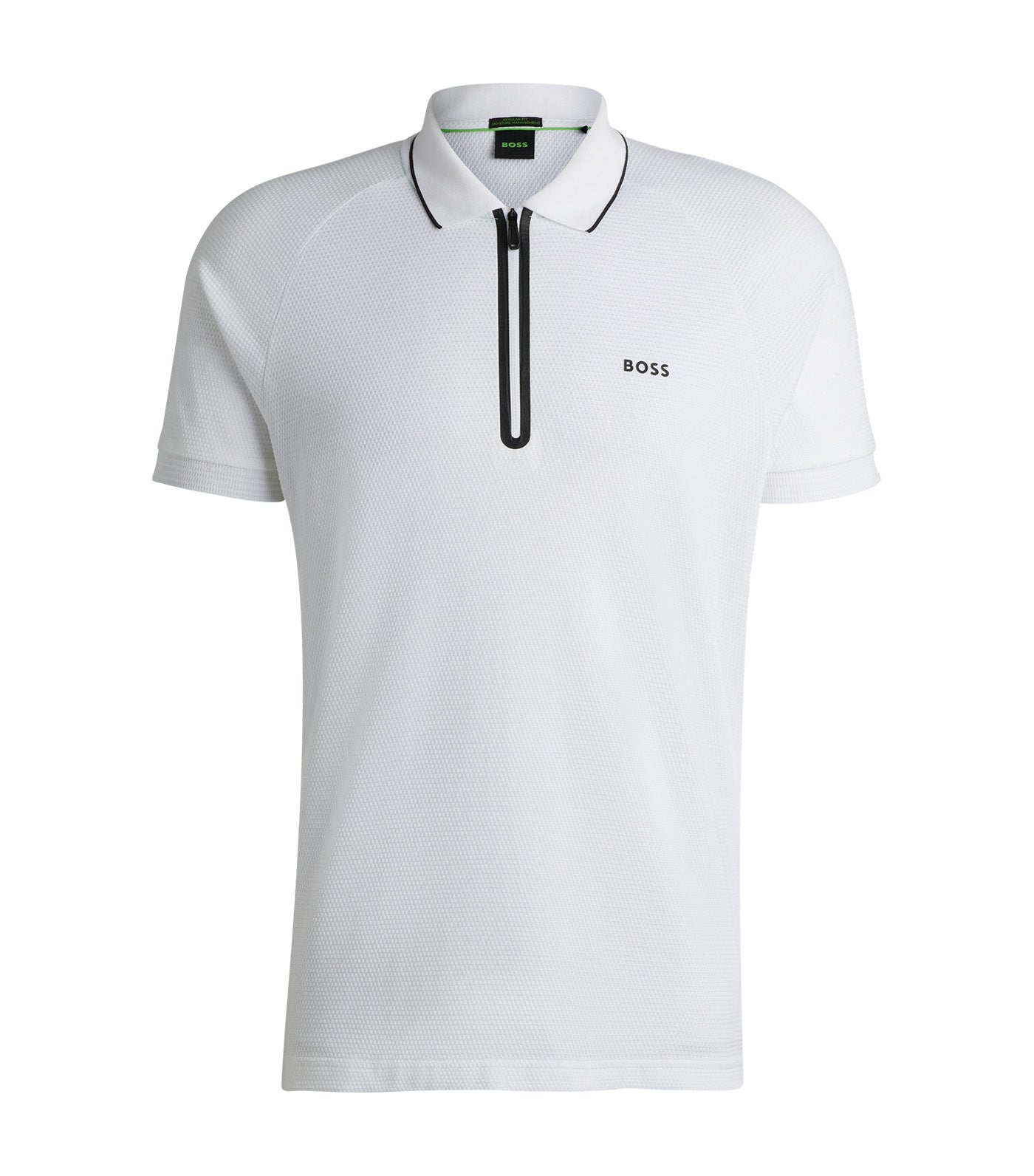 Philix Structured-Cotton Polo Shirt With Contrast Logo White