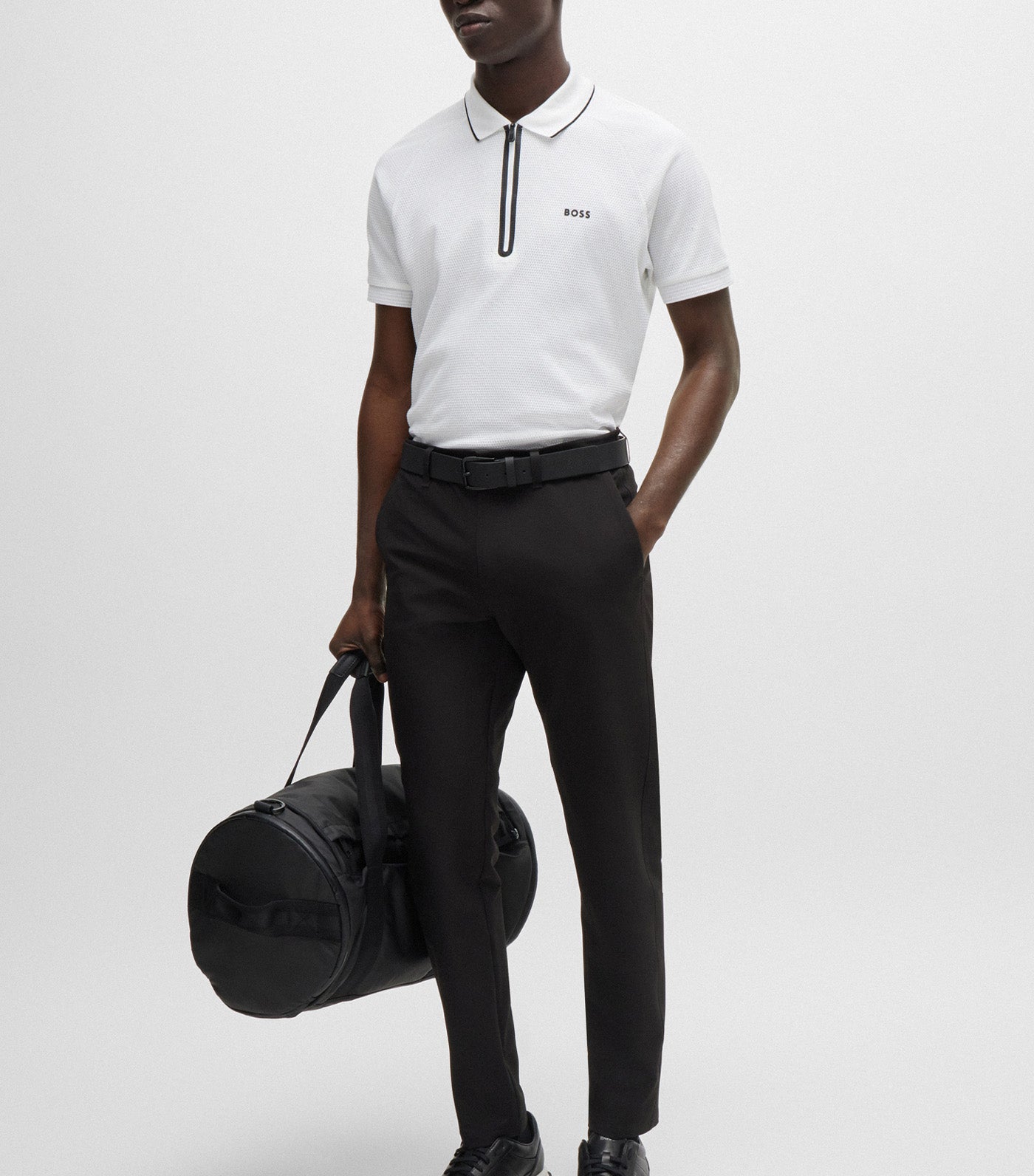 Philix Structured-Cotton Polo Shirt With Contrast Logo White