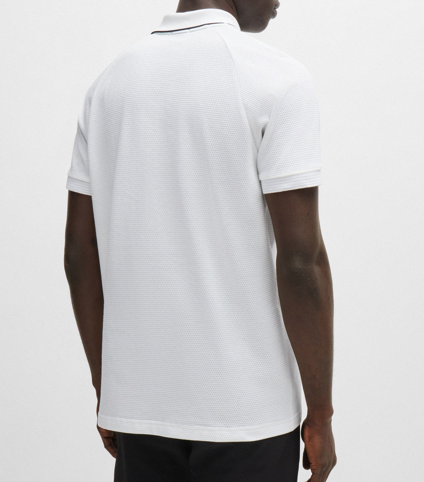 Philix Structured-Cotton Polo Shirt With Contrast Logo White