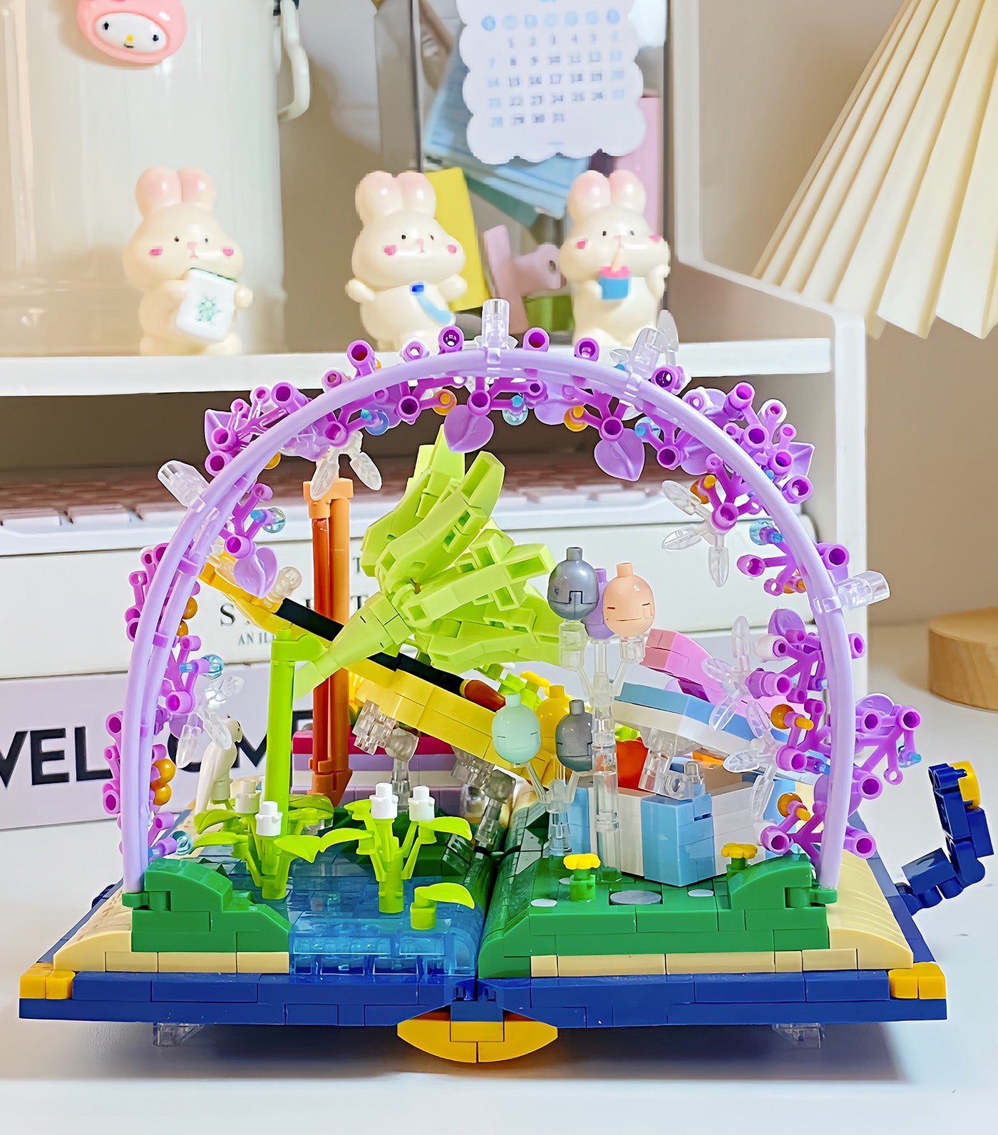 1222-Piece Carmen Fantasia Kids Building Bricks Toy