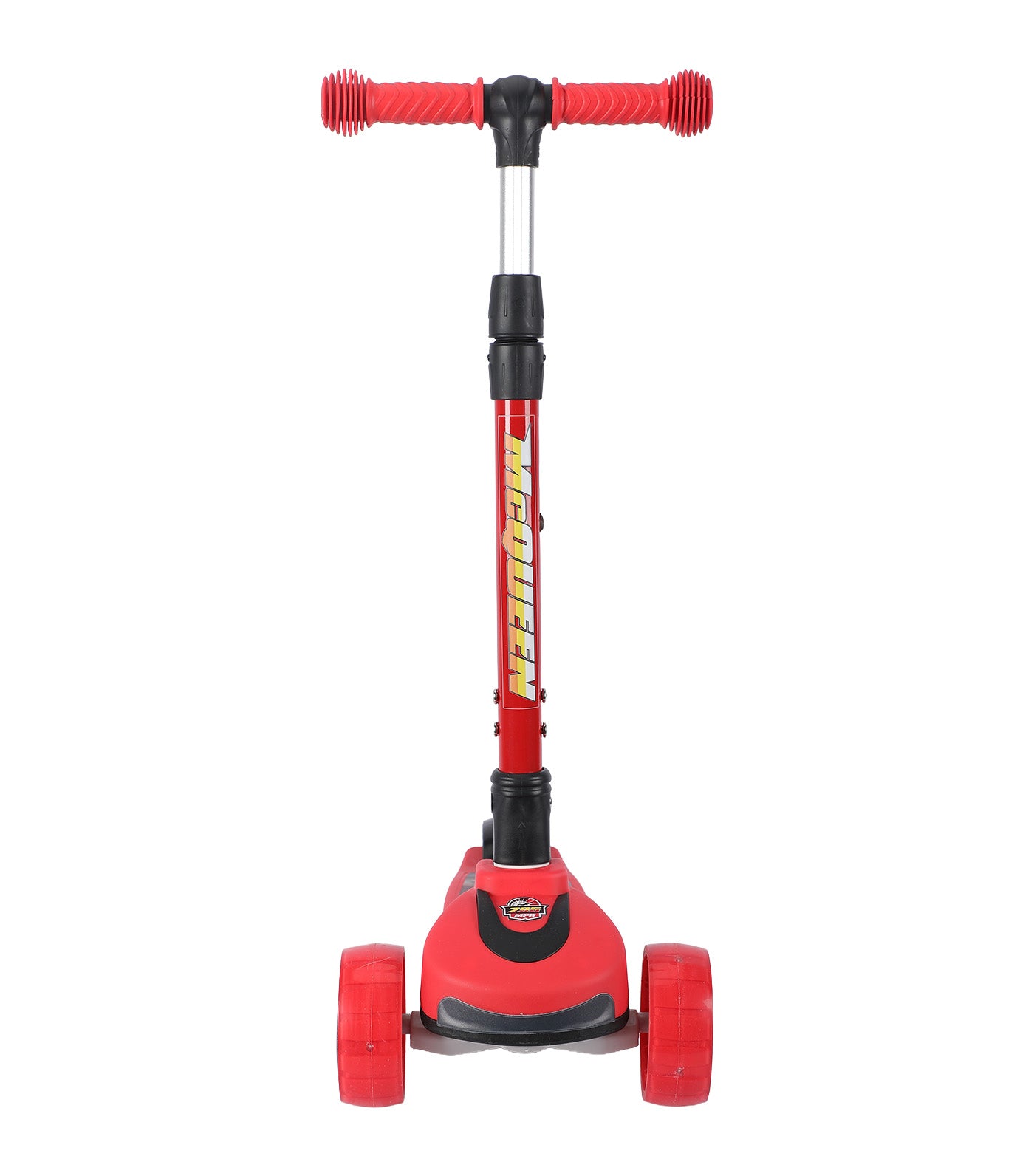 Cars Foldable Twist Scooter with Lights